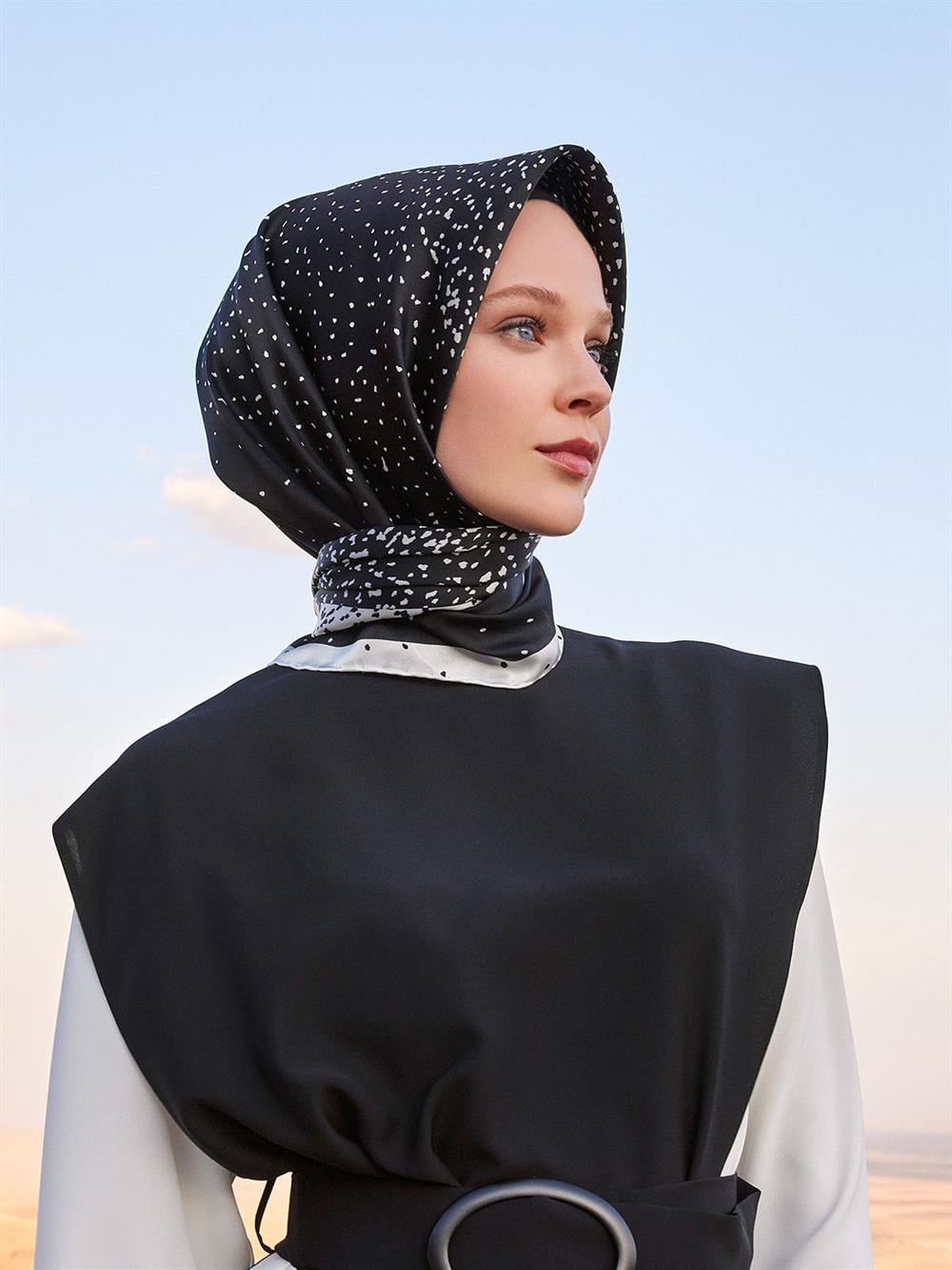 Armine İpek Eşarp 2023/2024 Sonbahar Kış - 9060DT-51 - Tivil