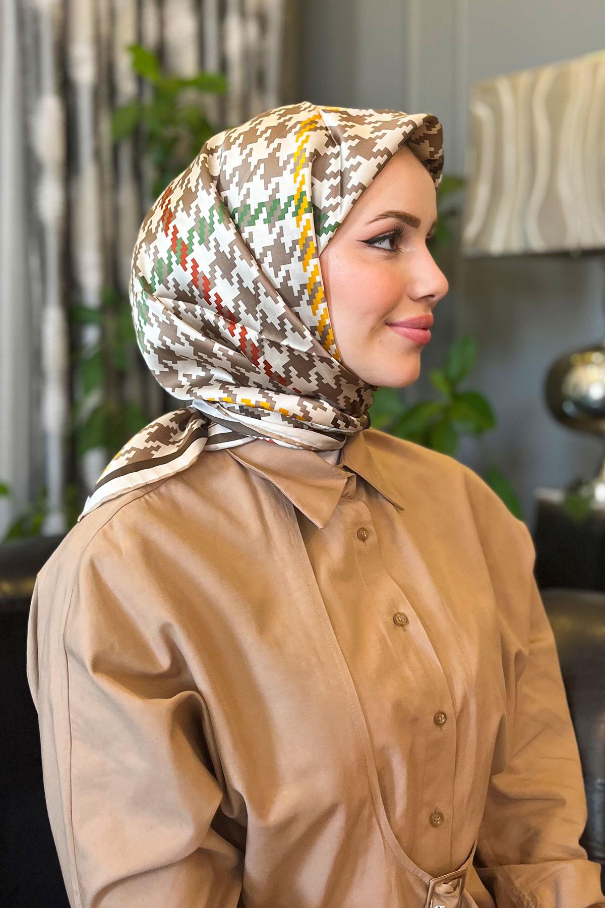 Armine İpek Eşarp 2023/2024 Sonbahar Kış - 9000D-32 - Tivil
