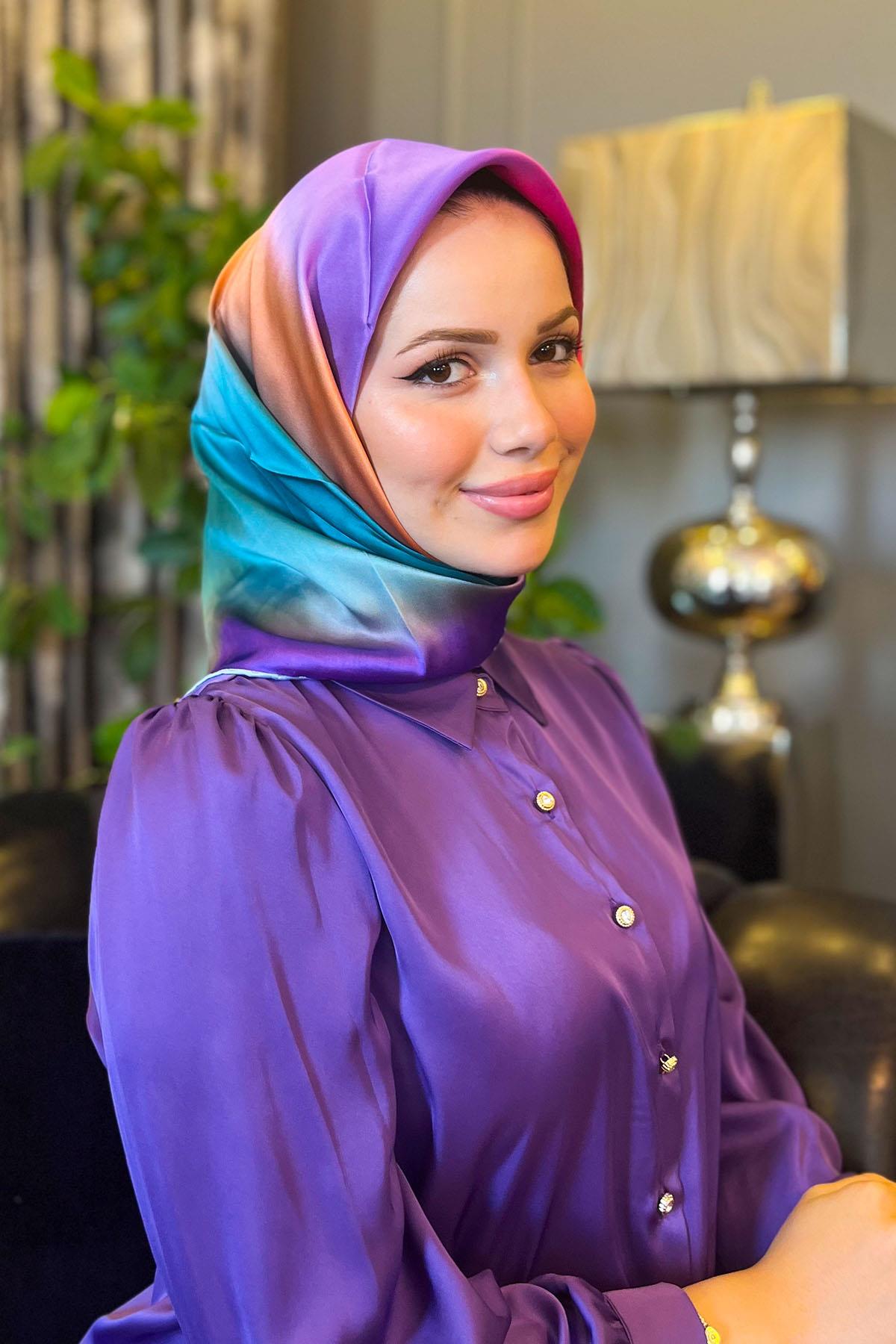 Armine İpek Eşarp 2023/2024 Sonbahar Kış - 9051D-19 - Sura