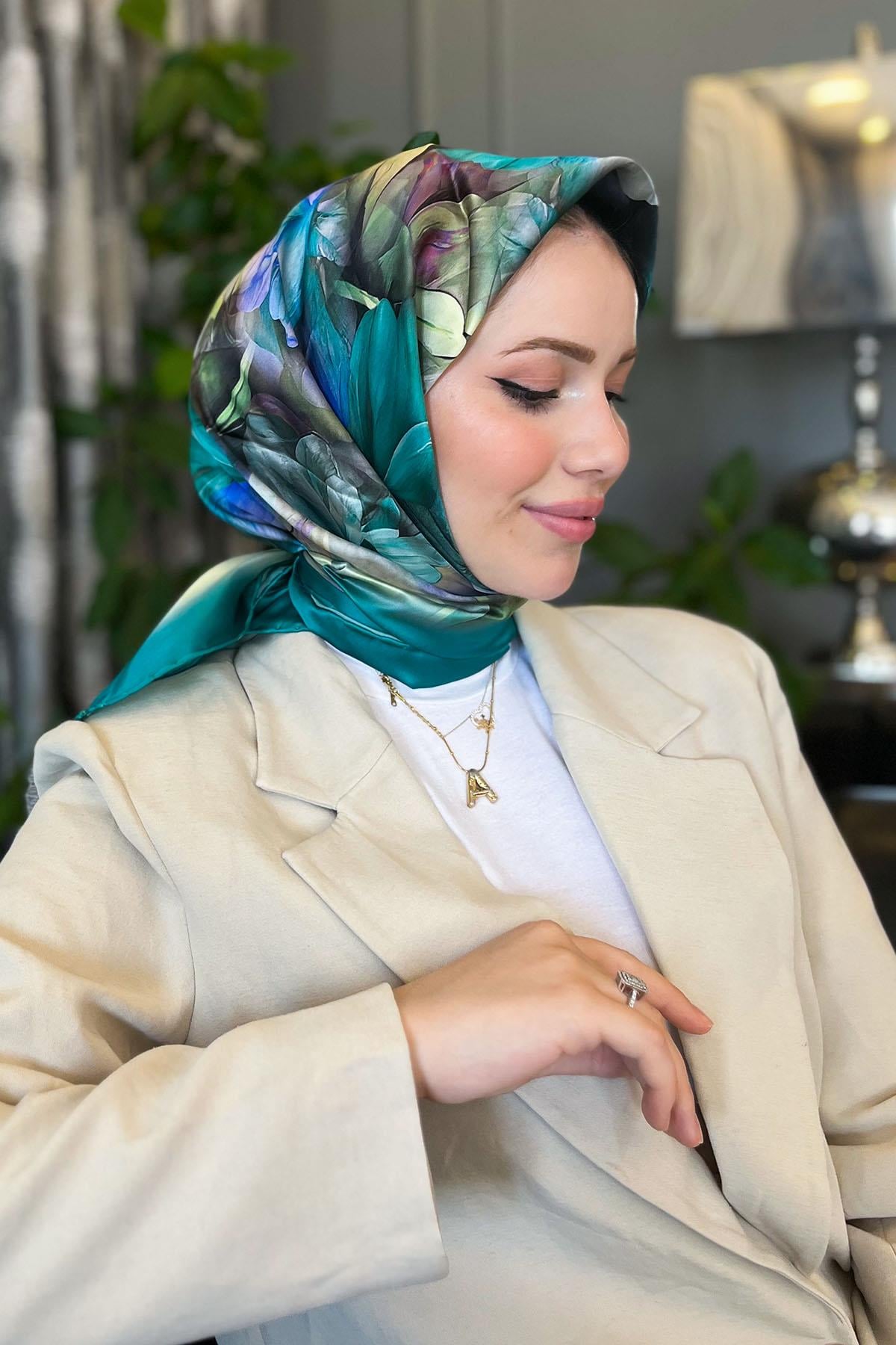 Armine İpek Eşarp 2023/2024 Sonbahar Kış - 9001D-55 - Tivil
