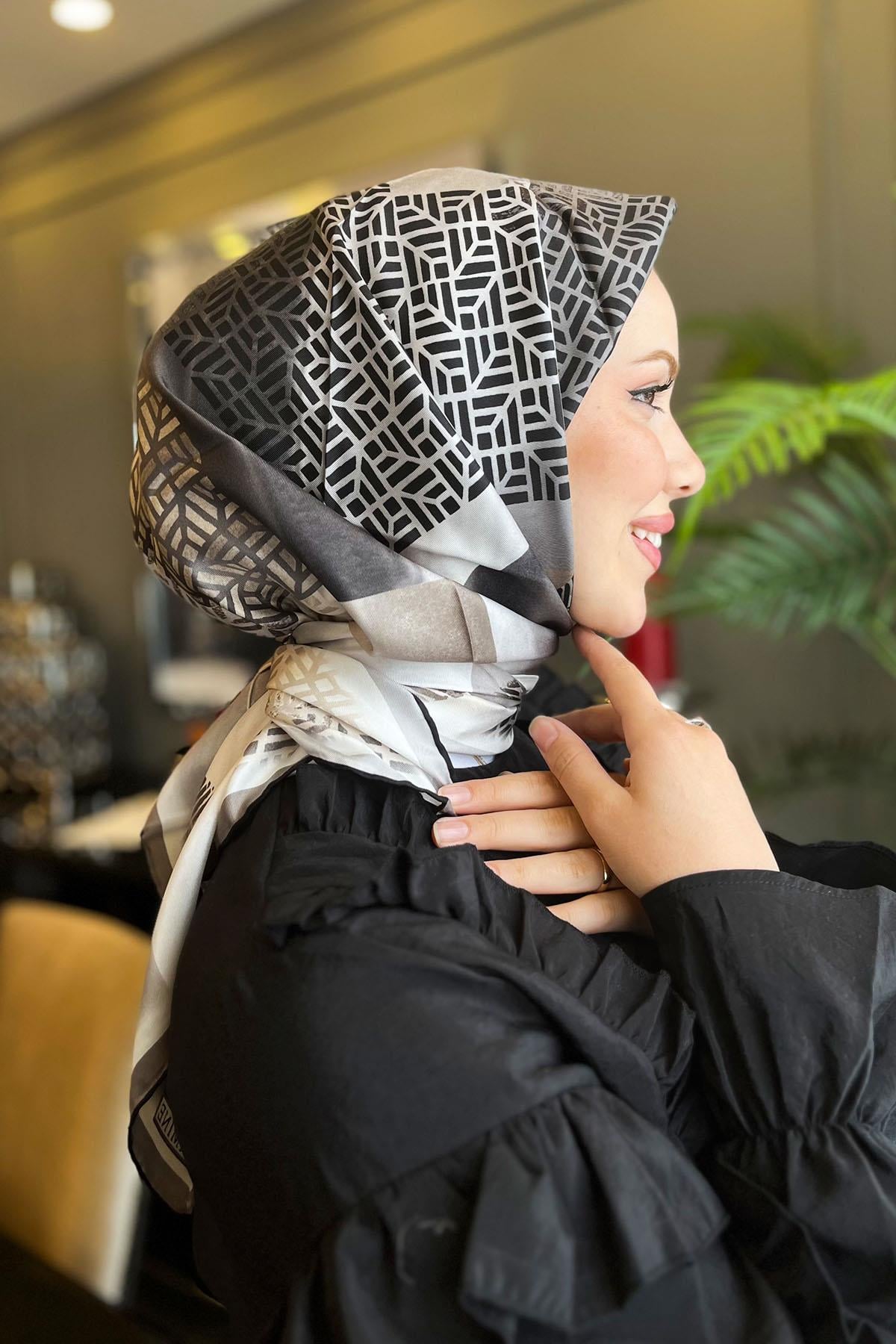 Armine İpek Eşarp 2023/2024 Sonbahar Kış - 9044D-09 - Tivil