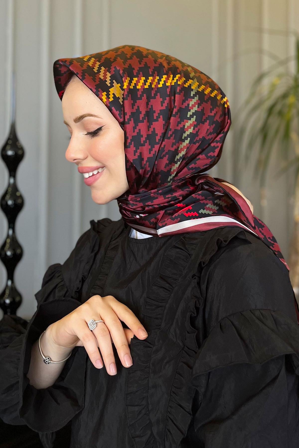 Armine İpek Eşarp 2023/2024 Sonbahar Kış - 9000D-31 - Sura