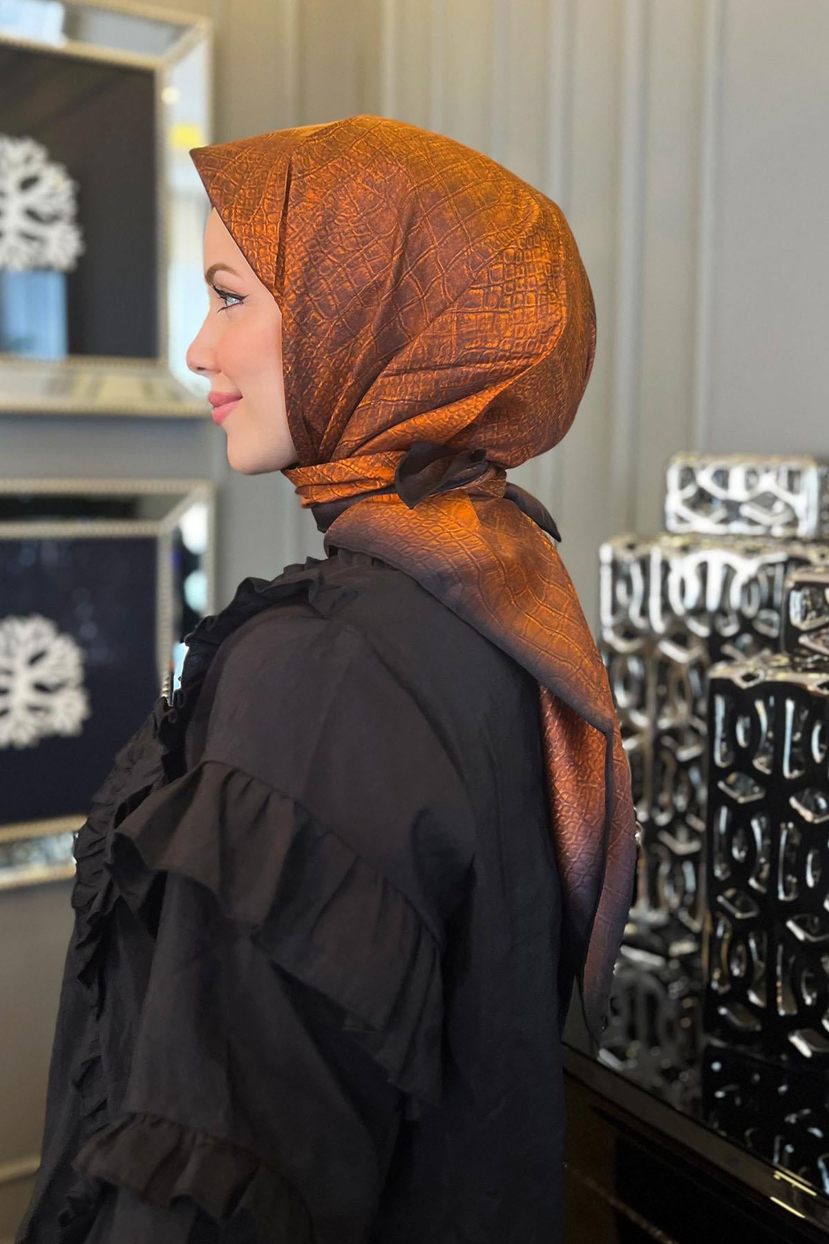 Armine İpek Eşarp 2023/2024 Sonbahar Kış - 9030DT-36 - Tivil