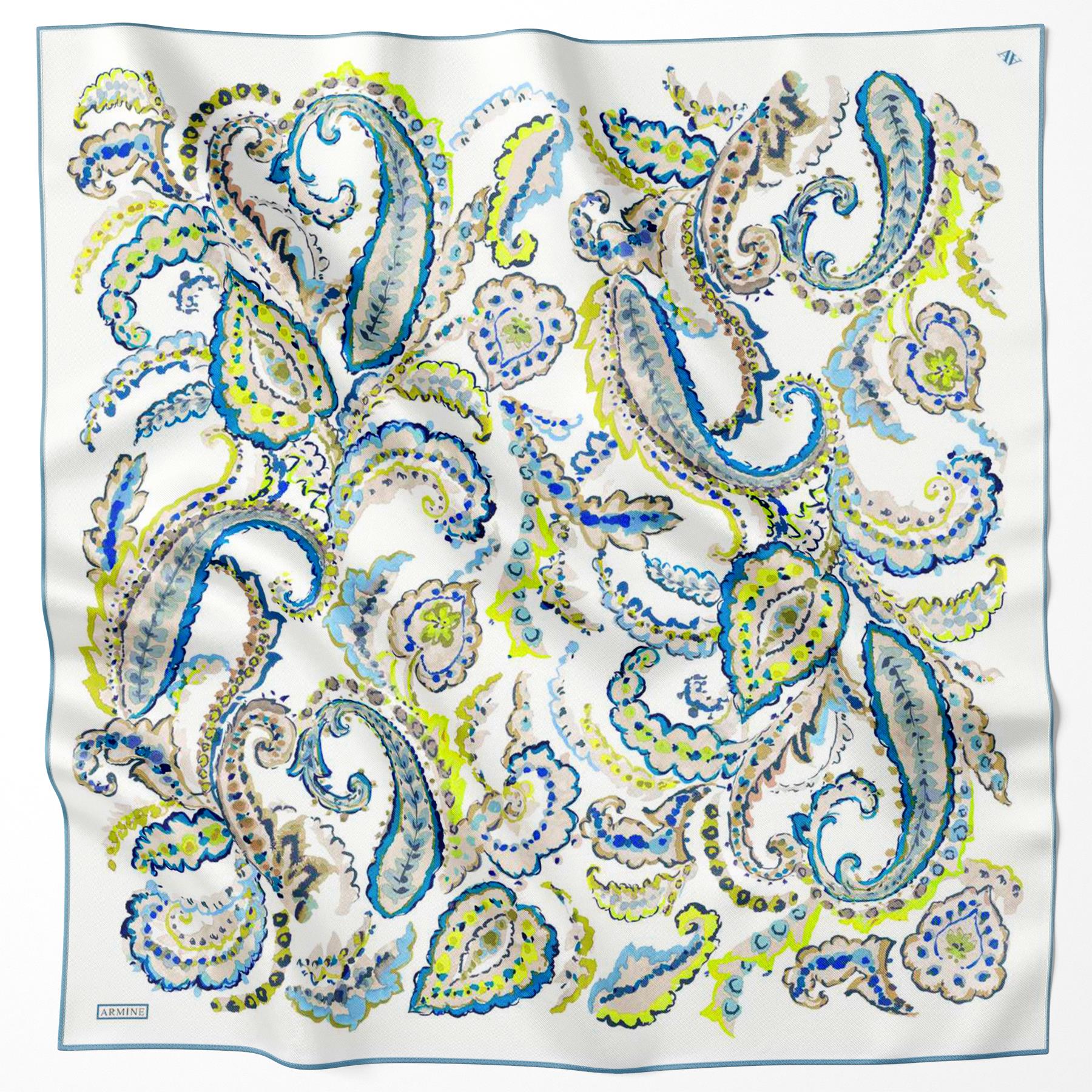 Armine İpek Eşarp 2024 İlkbahar-Yaz - 9130D-80 - Sura
