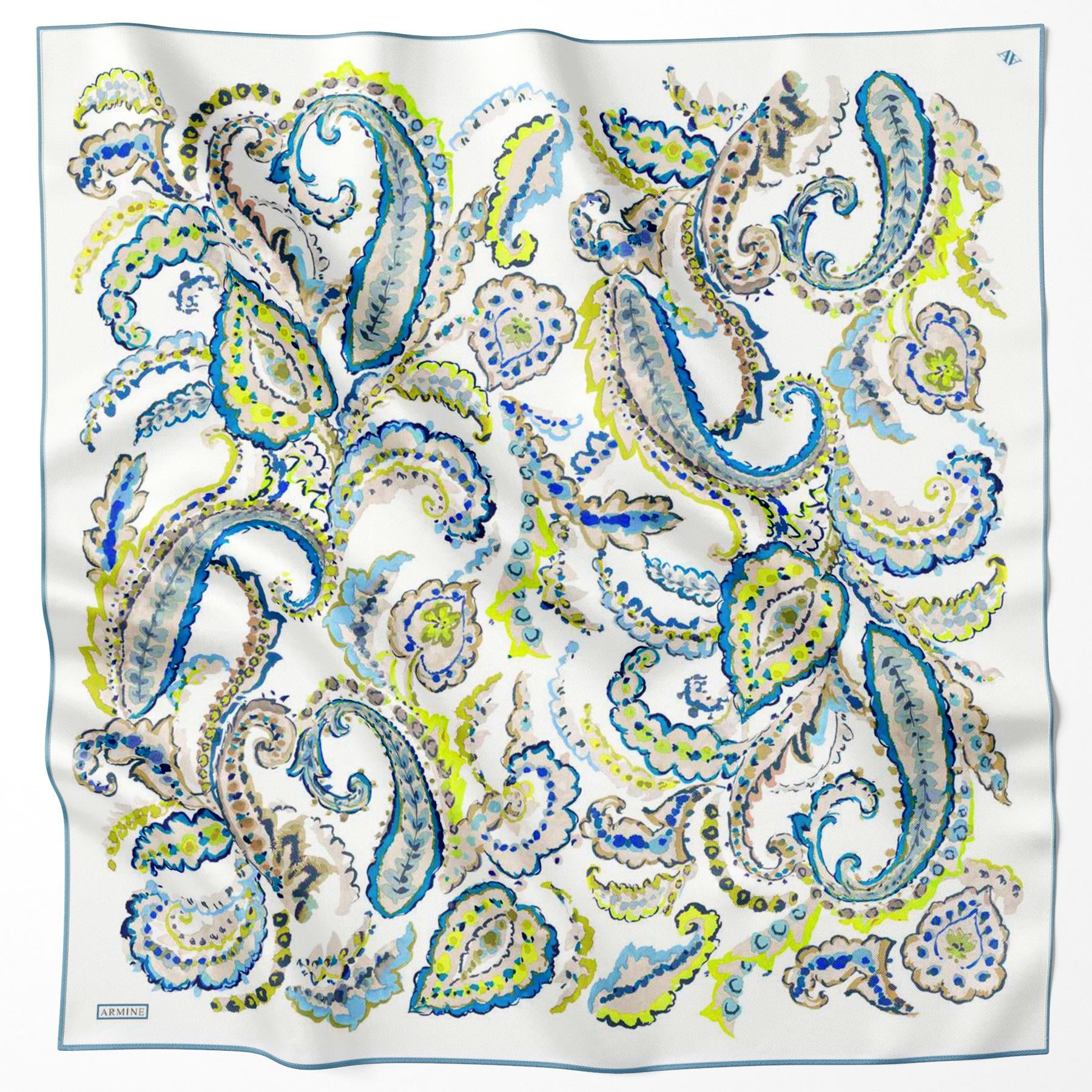 Armine İpek Eşarp 2024 İlkbahar-Yaz - 9130D-80 - Tivil