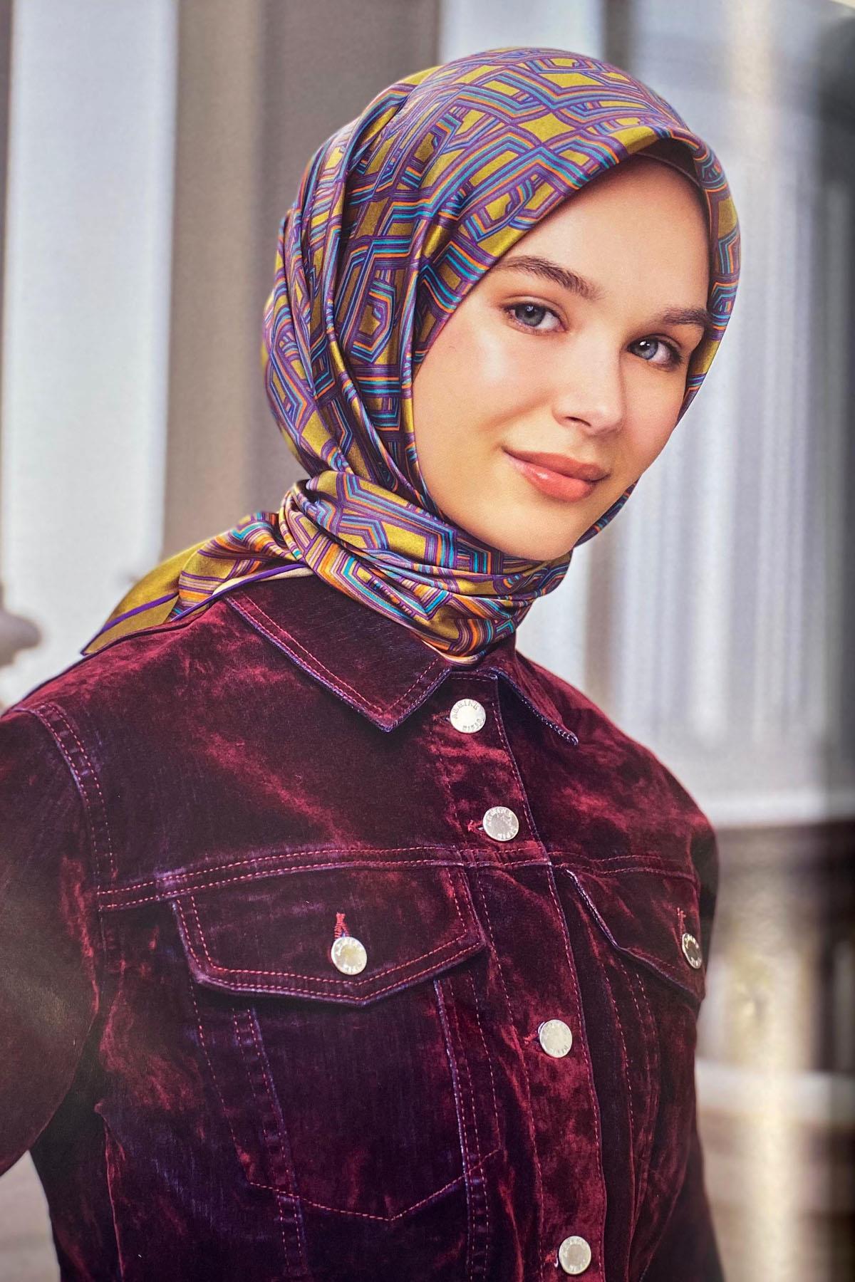 Armine İpek Eşarp 2024/2025 Sonbahar-Kış - 9213D-53 - Sura