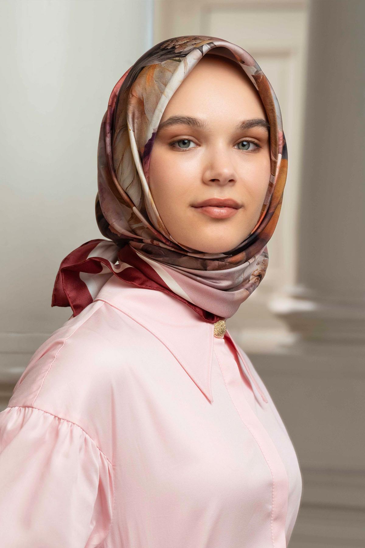 Armine İpek Eşarp 2024/2025 Sonbahar-Kış - 9211D-34 - Tivil