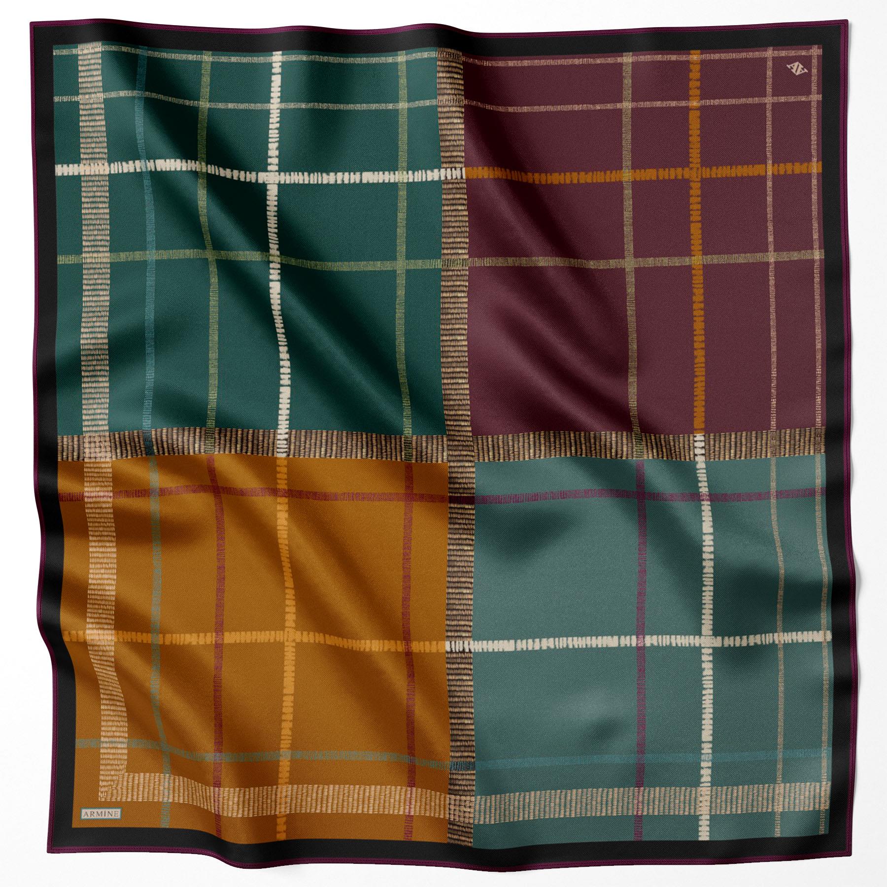 Armine İpek Eşarp 2024/2025 Sonbahar-Kış - 9206D-33 - Sura