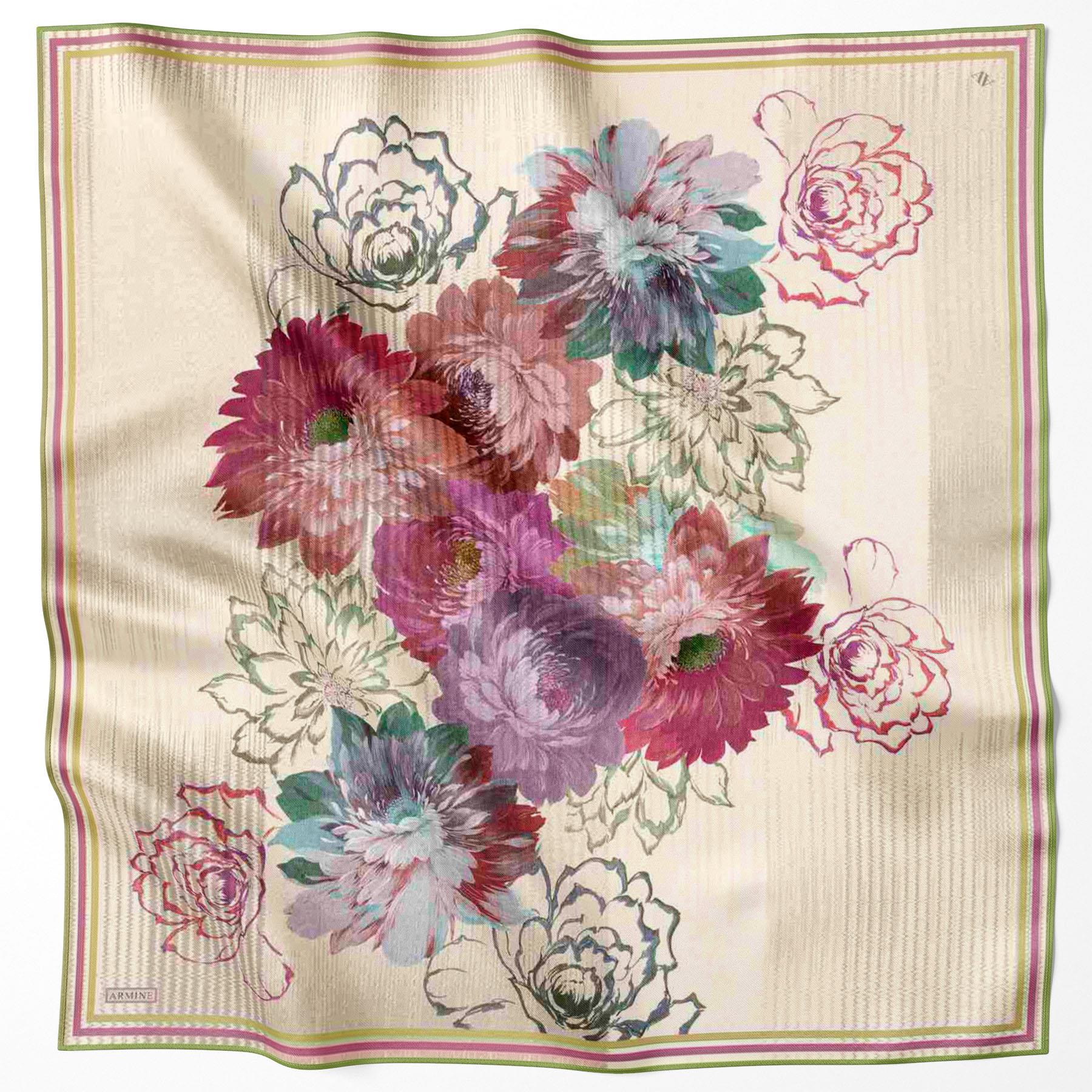 Armine İpek Eşarp 2024/2025 Sonbahar-Kış - 9220D-35 - Sura