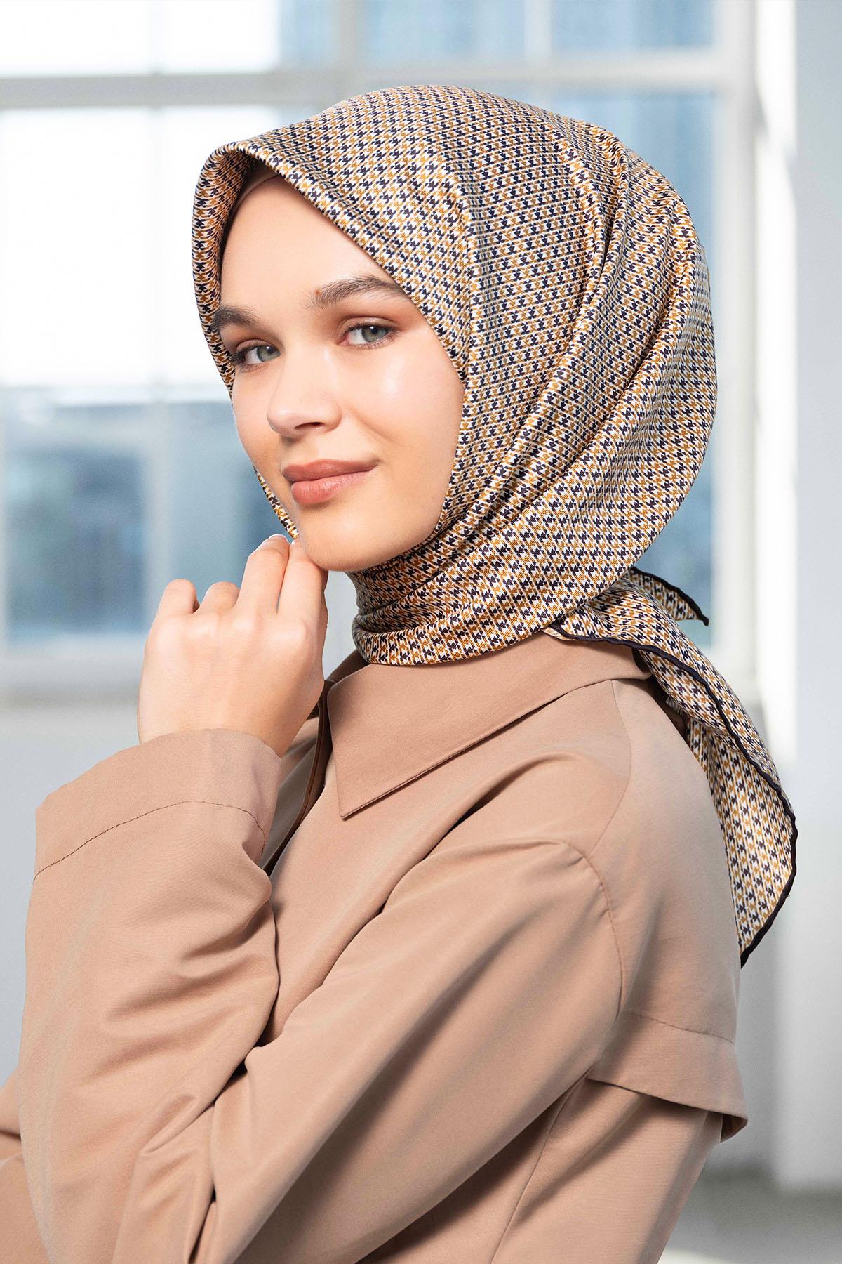 Armine İpek Eşarp 2024/2025 Sonbahar-Kış - 9210D-35 - Tivil