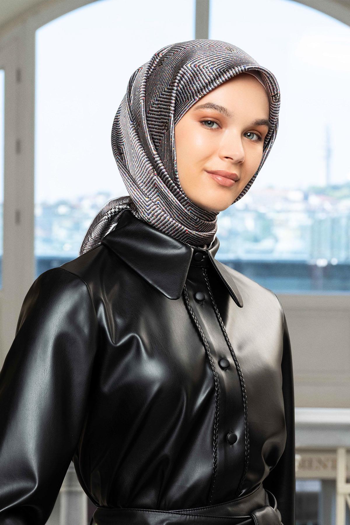 Armine İpek Eşarp 2024/2025 Sonbahar-Kış - 9252D-09 - Tivil