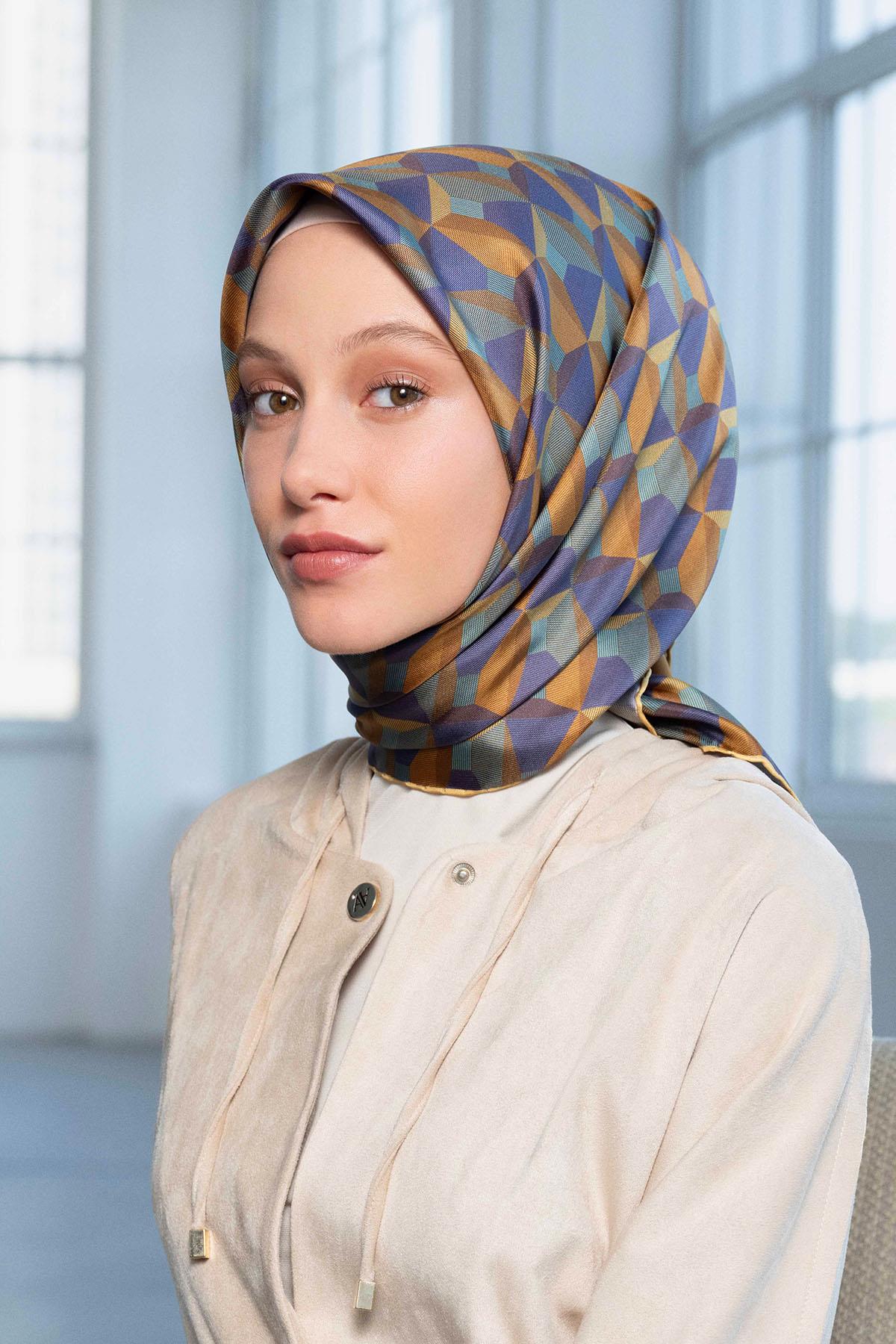 Armine İpek Eşarp 2024/2025 Sonbahar-Kış - 9204D-39 - Tivil