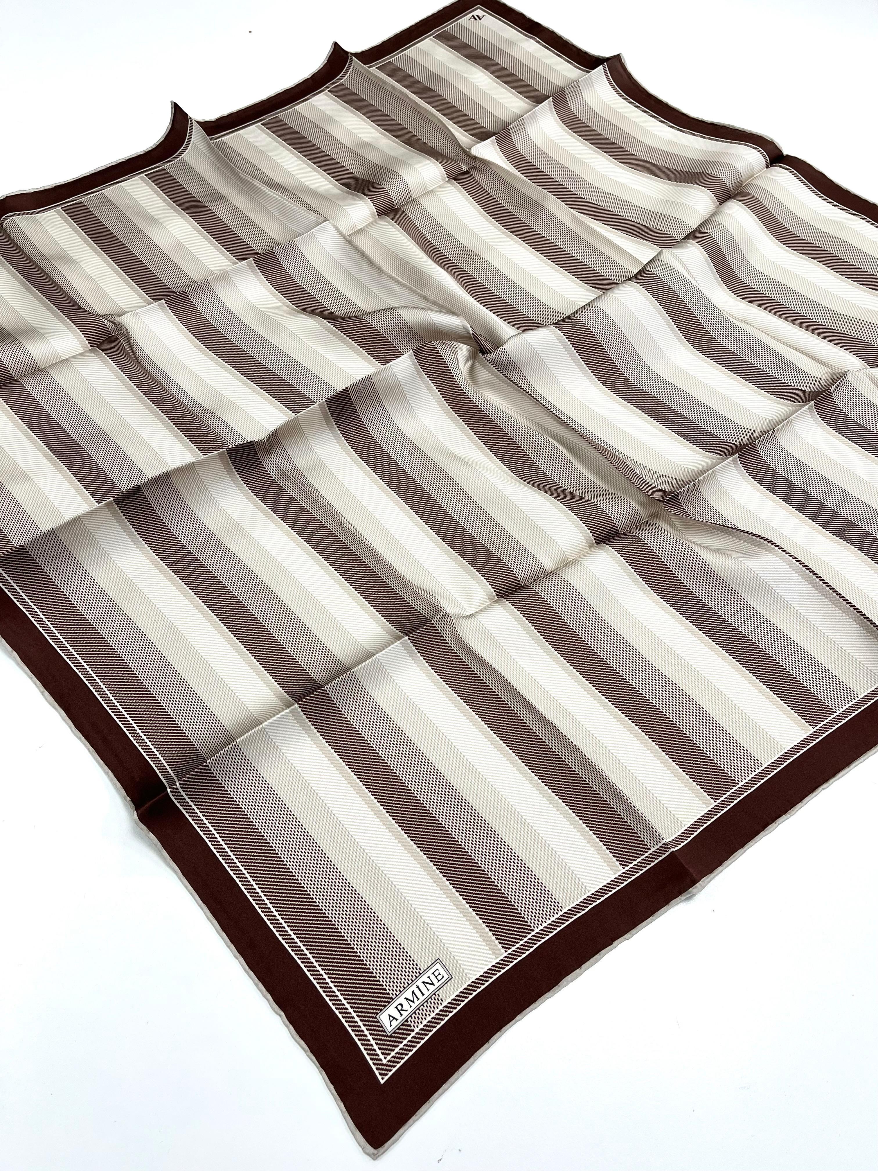 Armine Silk Scarf 2025 Spring-Summer - 9327D-87 - Twill
