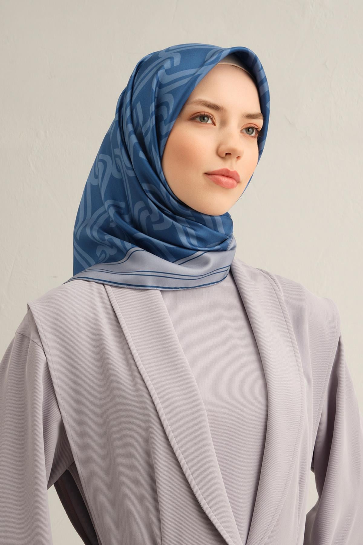 Armine Silk Scarf 2025 Spring-Summer - 9343D-03 - Twill