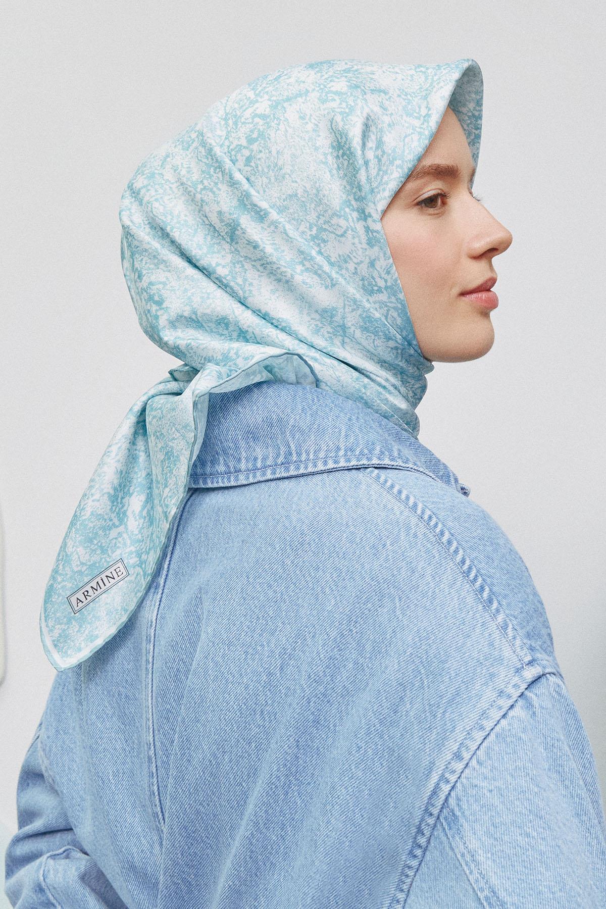 Armine İpek Eşarp 2025 İlkbahar-Yaz - 9311D-85 - Sura