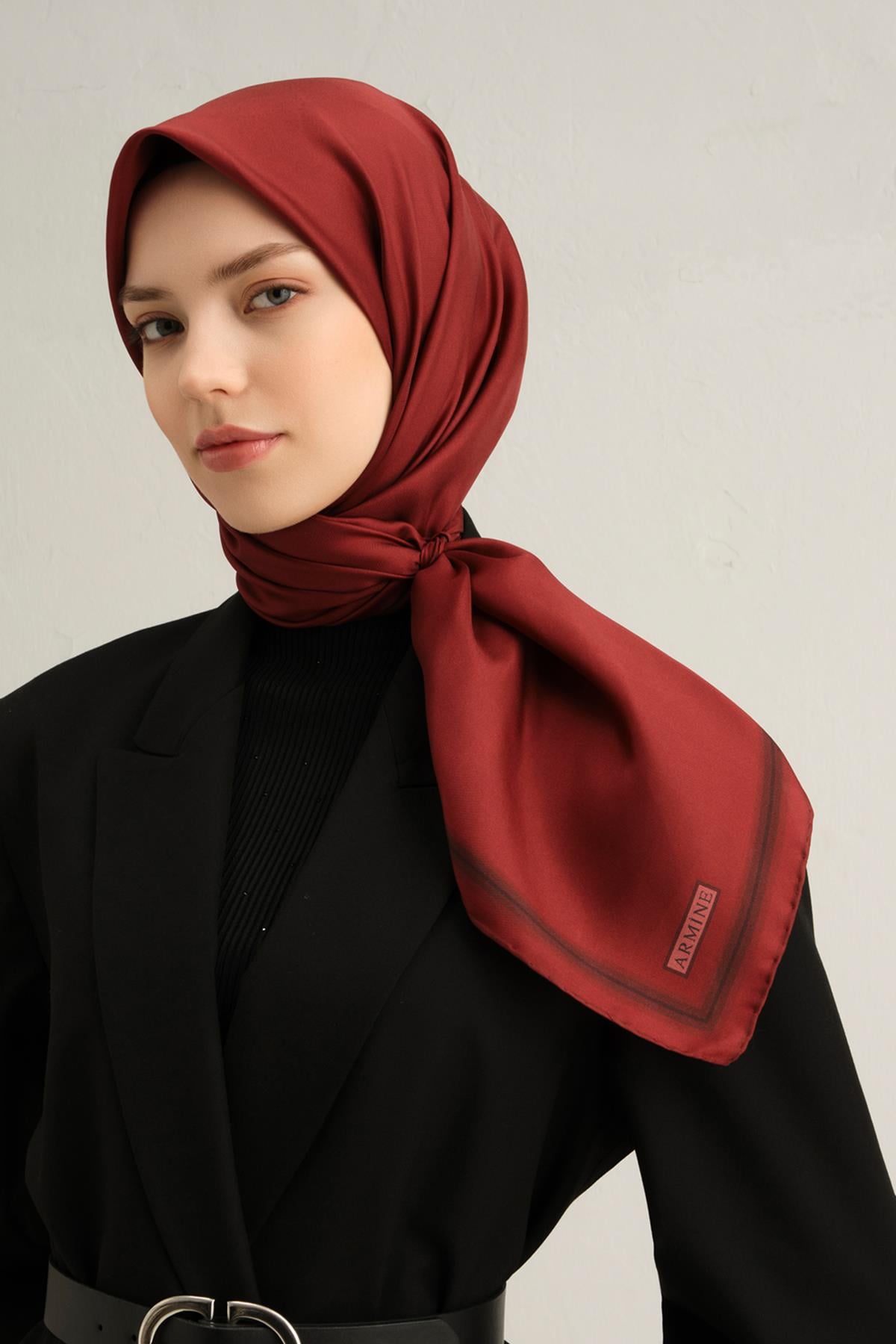 Armine İpek Eşarp 2025 İlkbahar-Yaz - 9356D-35 - Tivil