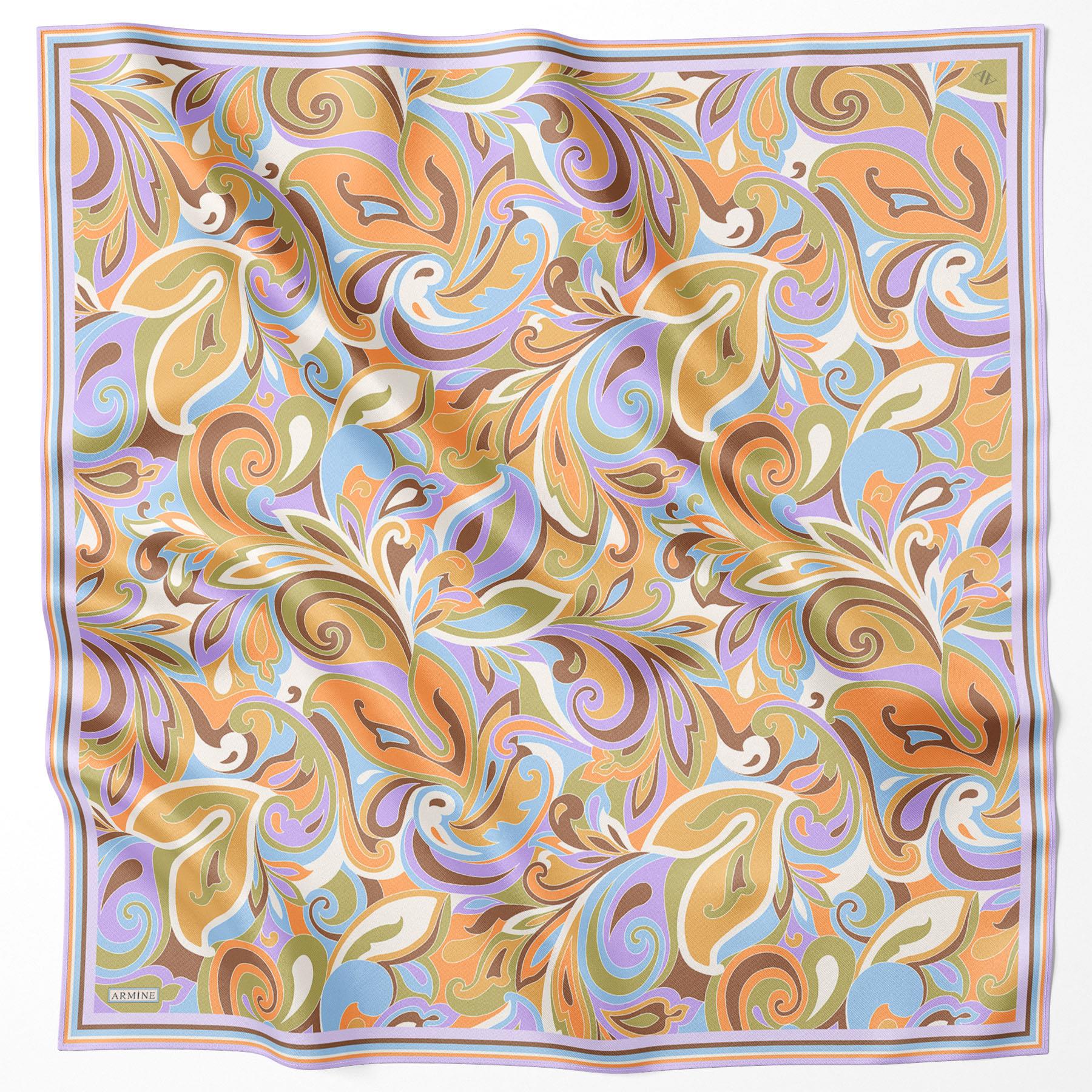 Armine İpek Eşarp 2025 İlkbahar-Yaz - 9323D-37 - Sura