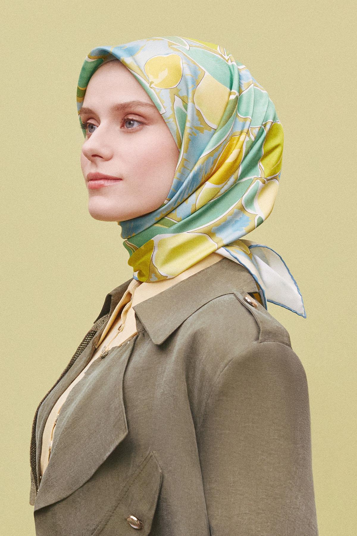 Armine İpek Eşarp 2025 İlkbahar-Yaz - 9314D-04 - Sura