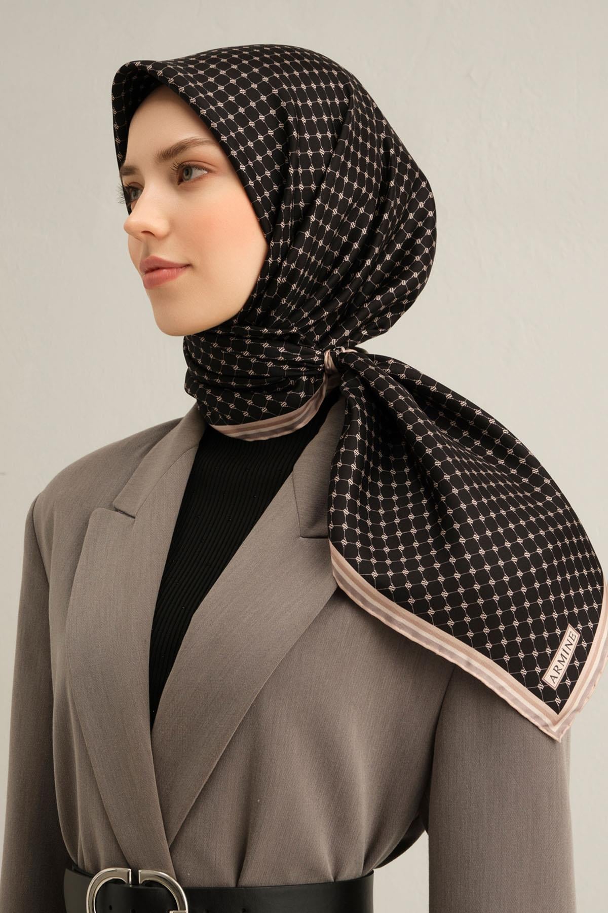Armine İpek Eşarp 2025 İlkbahar-Yaz - 9345D-07 - Tivil