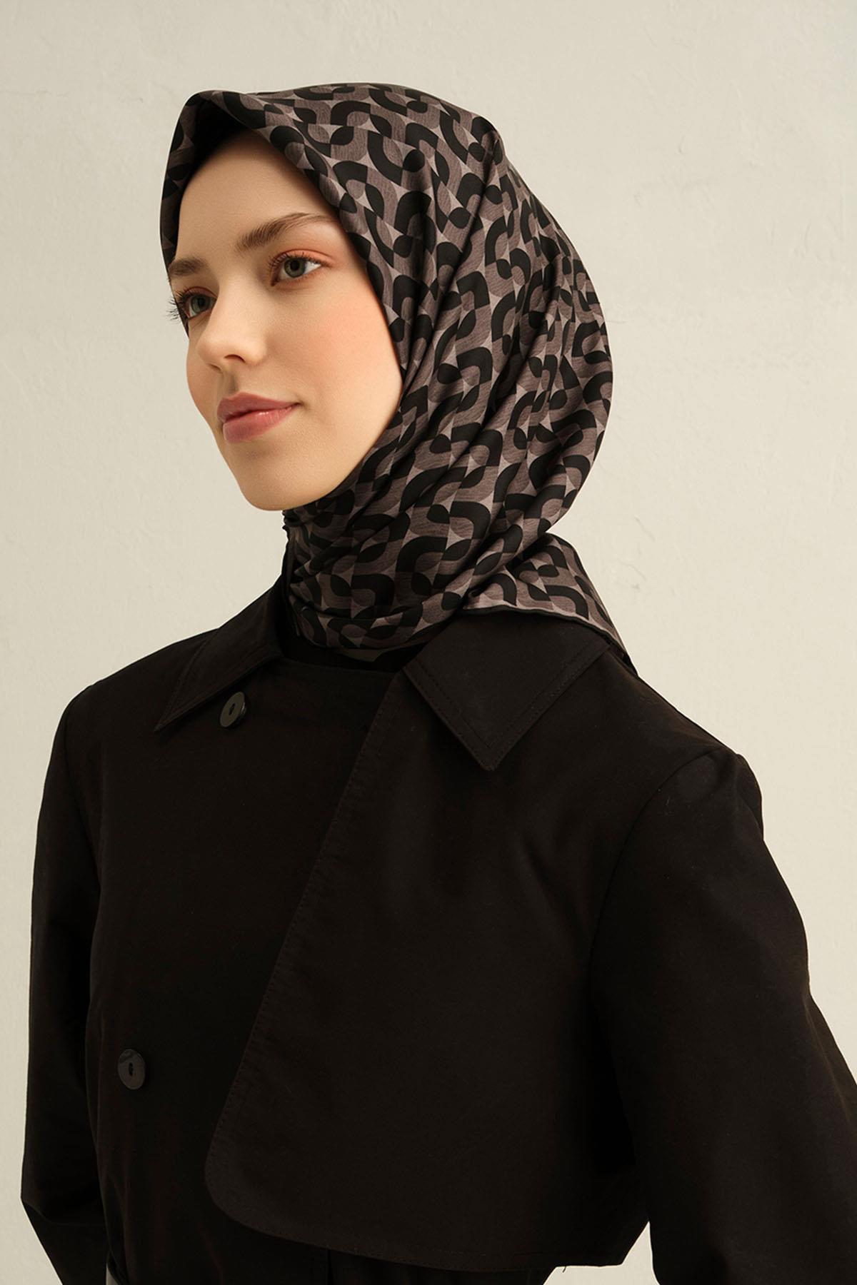 Armine İpek Eşarp 2025 İlkbahar-Yaz - 9321D-58 - Tivil