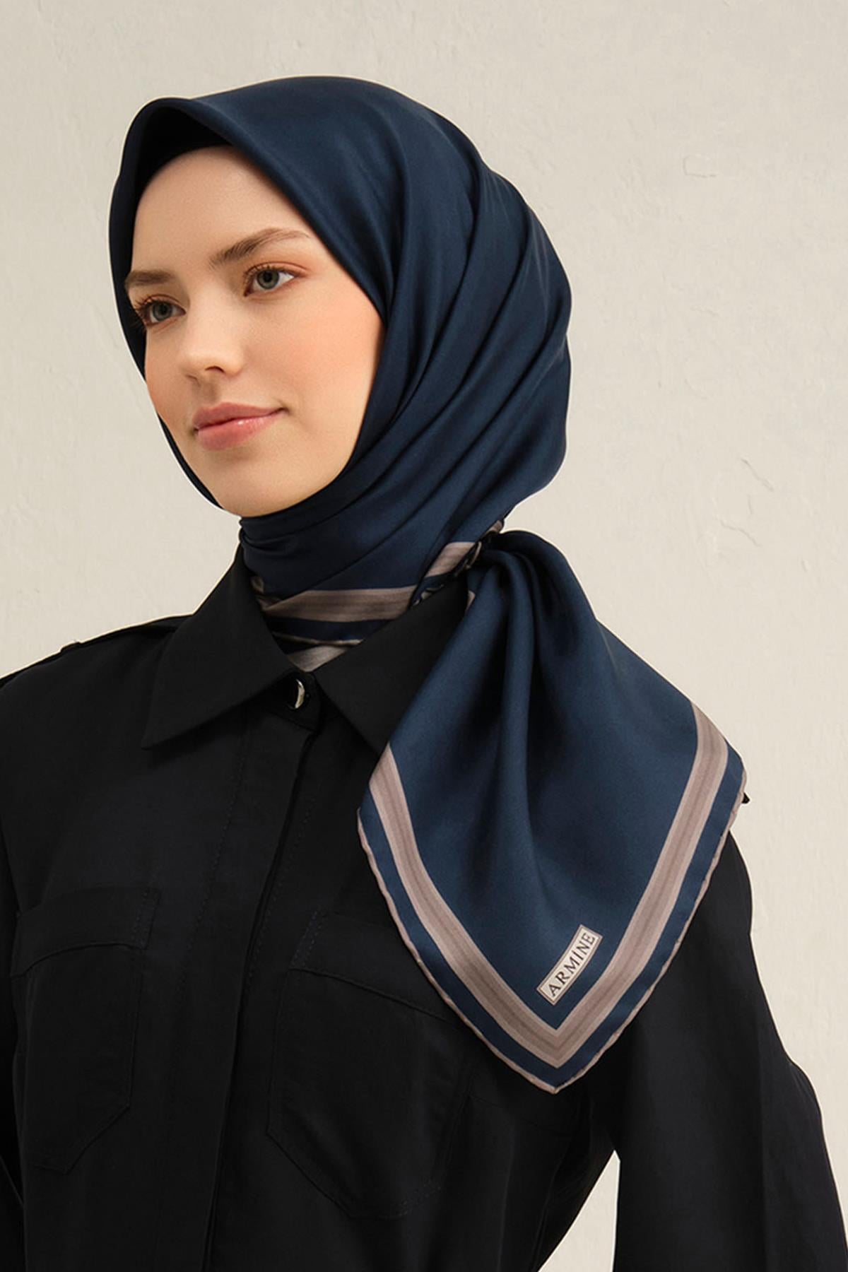 Armine İpek Eşarp 2025 İlkbahar-Yaz - 9356D-09 - Tivil