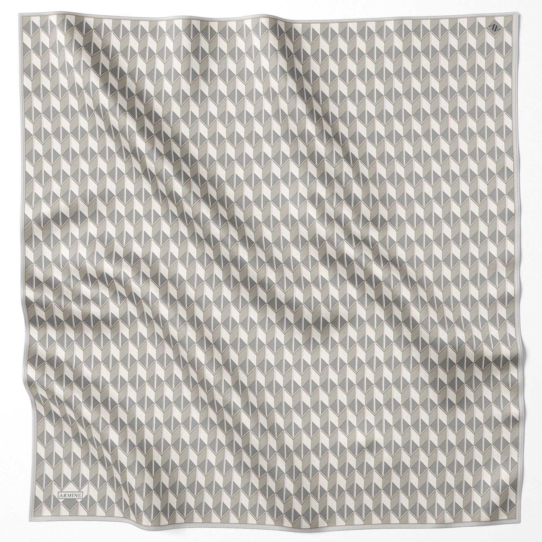 Armine Silk Scarf 2025 Spring-Summer - 9309D-86 - Twill