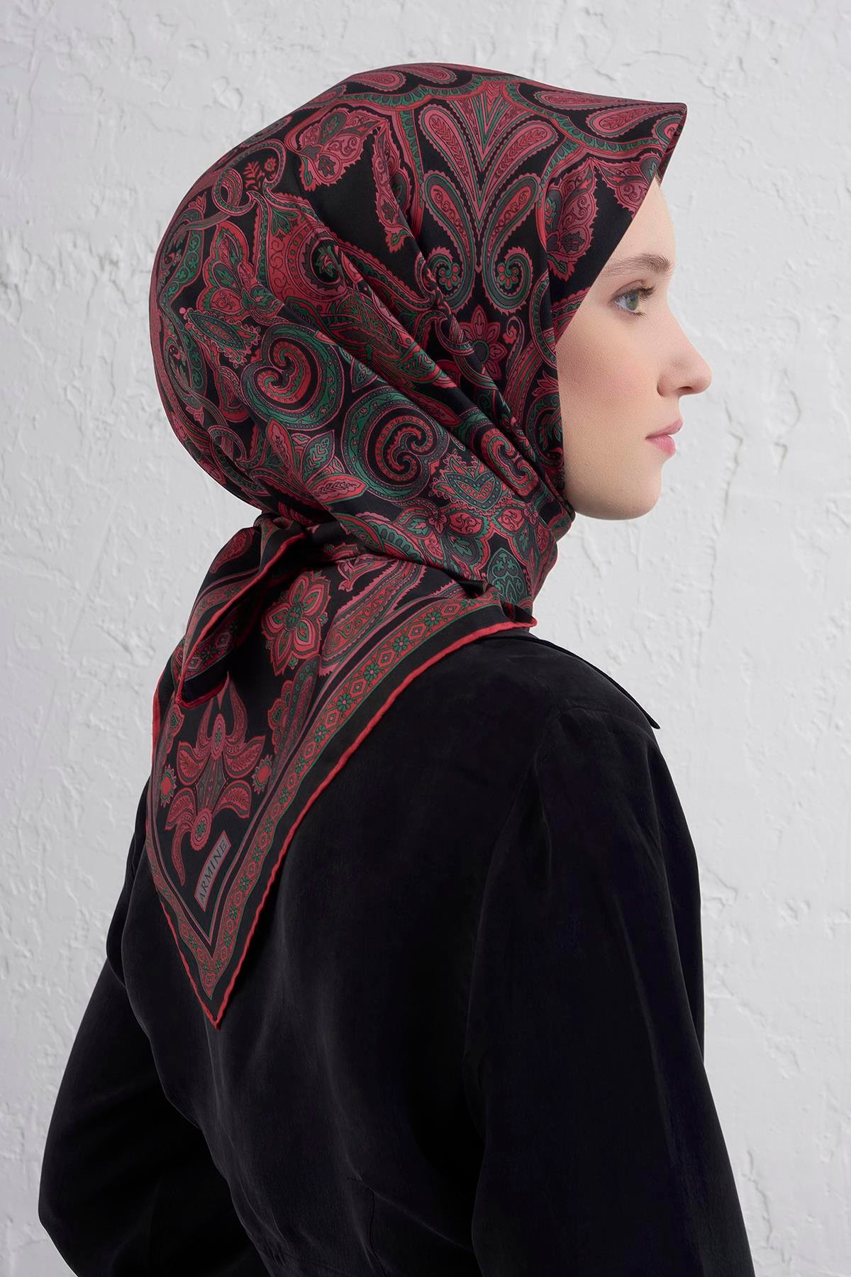 Armine İpek Eşarp 2025/2026 Sonbahar Kış - 9421D-87 - Tivil
