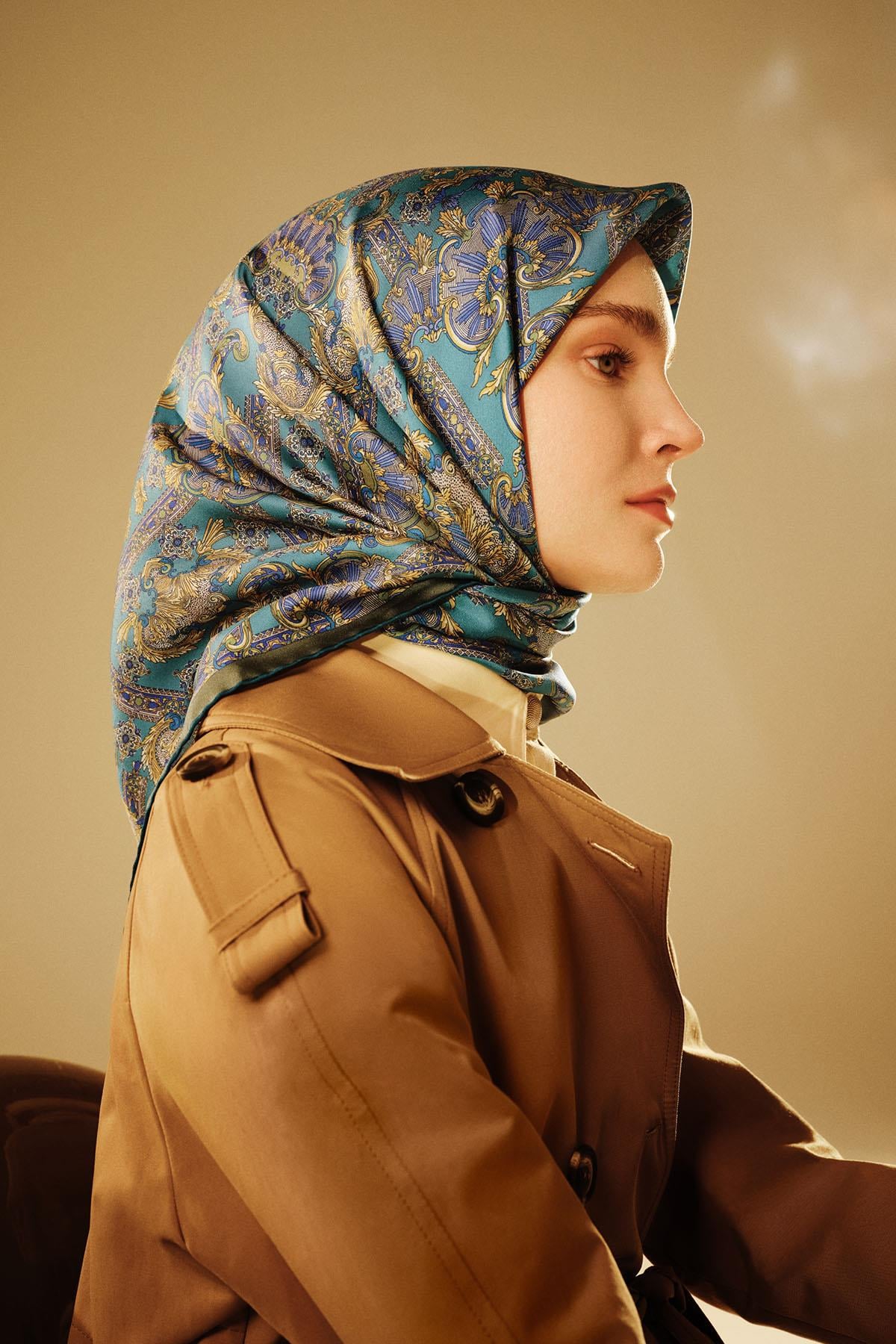 Armine İpek Eşarp 2025/2026 Sonbahar Kış - 9416D-52 - Tivil