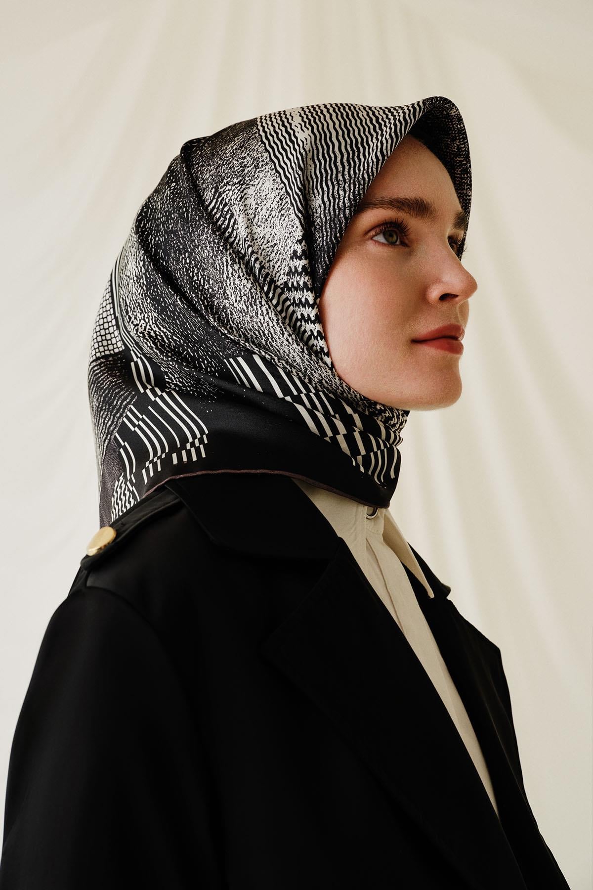 Armine İpek Eşarp 2025/2026 Sonbahar Kış - 9439D-01 - Sura