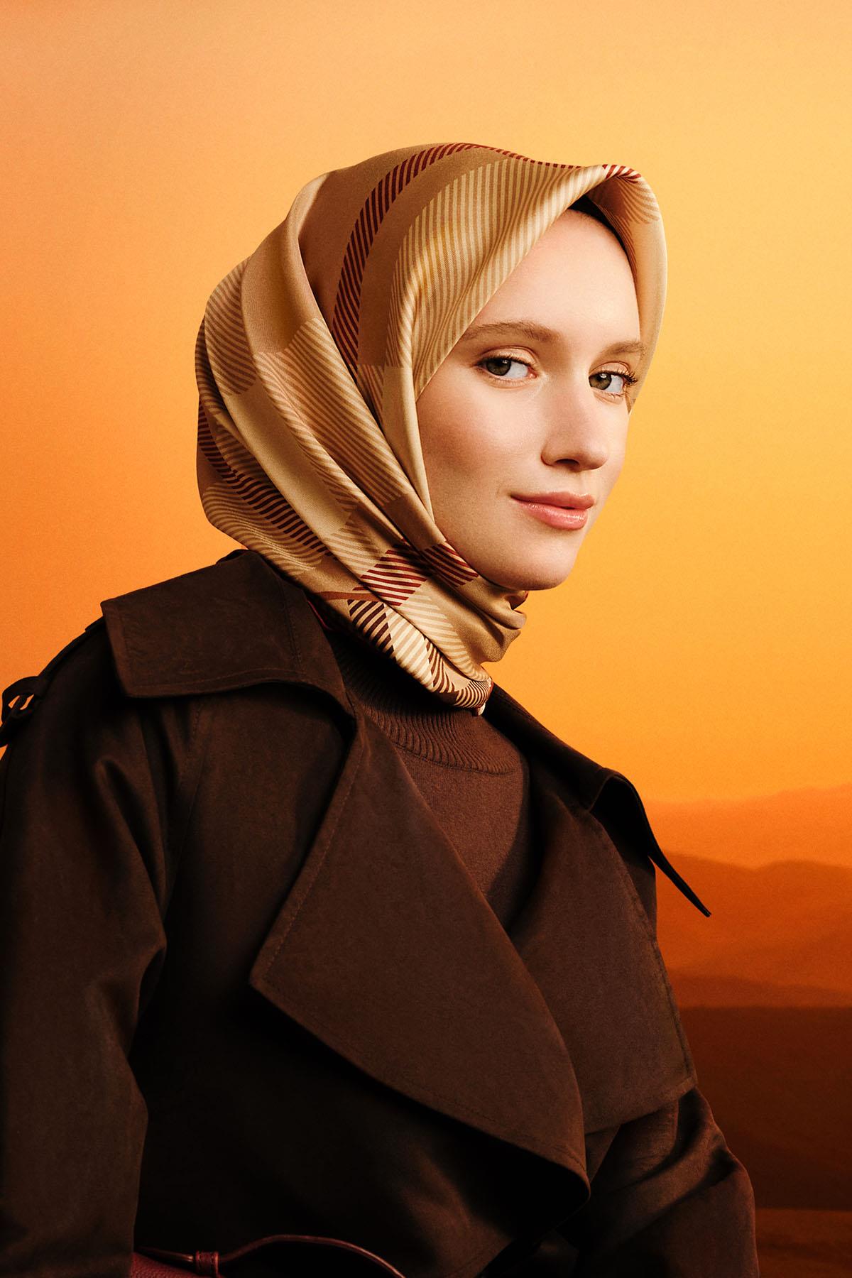 Armine İpek Eşarp 2025/2026 Sonbahar Kış - 9418D-05 - Tivil