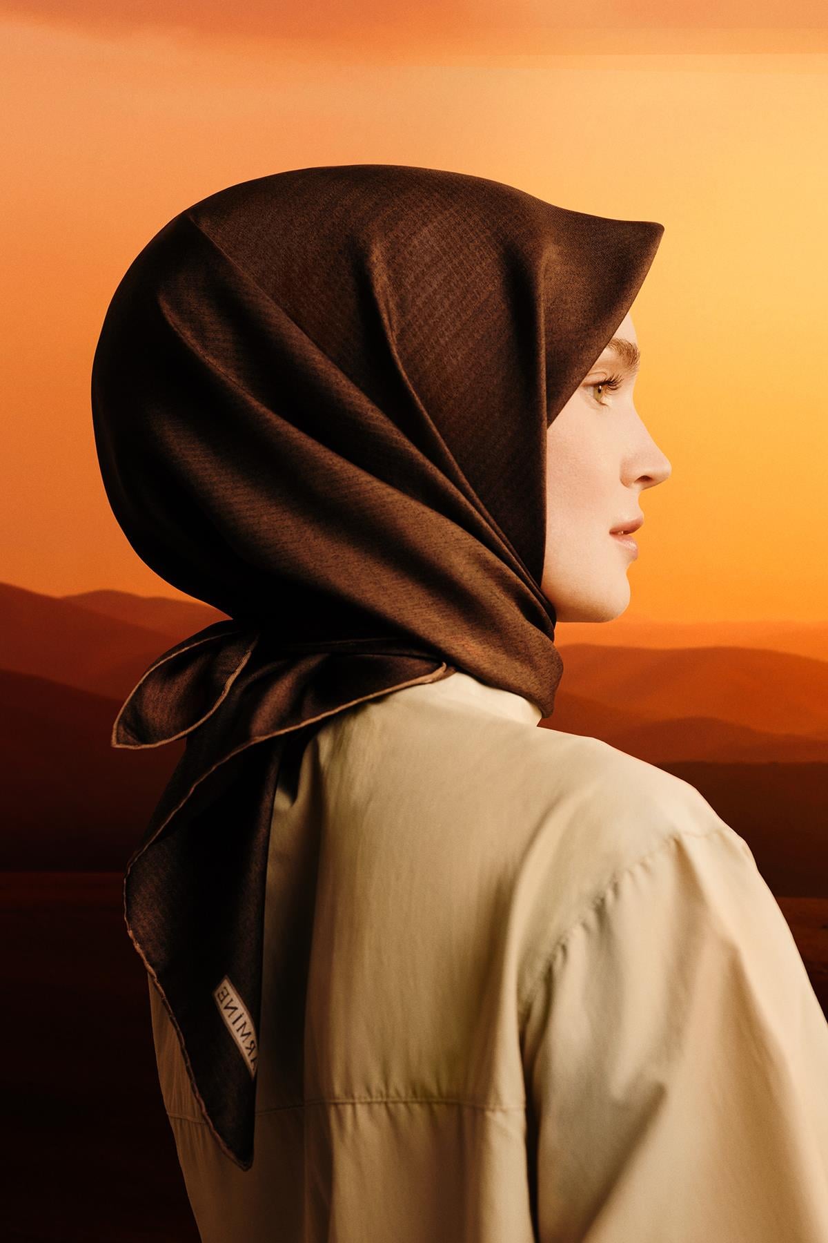 Armine İpek Eşarp 2025/2026 Sonbahar Kış - 9415D-32 - Tivil