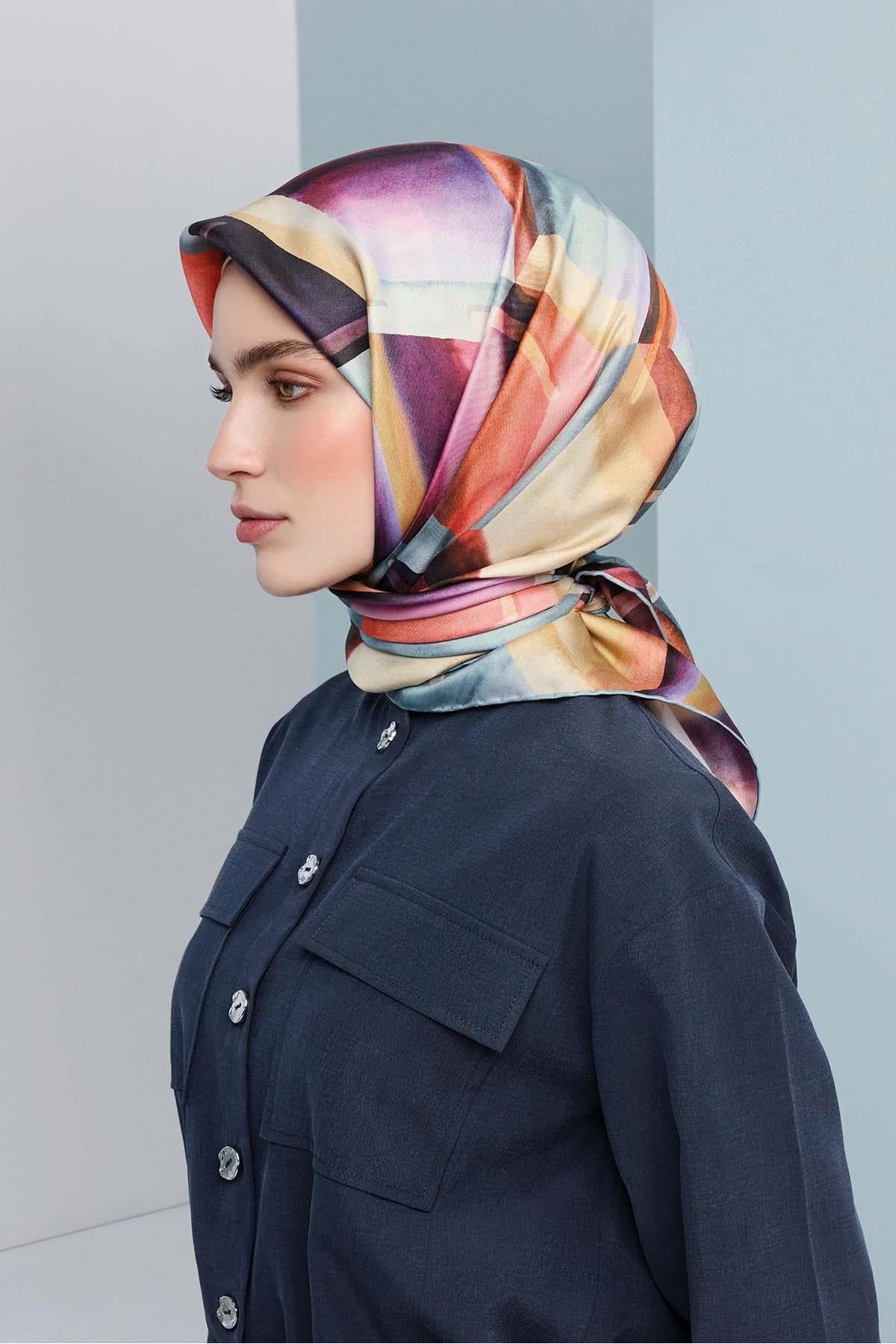 Armine İpek Eşarp 2026 İlkbahar-Yaz - 9510D-80 - Tivil
