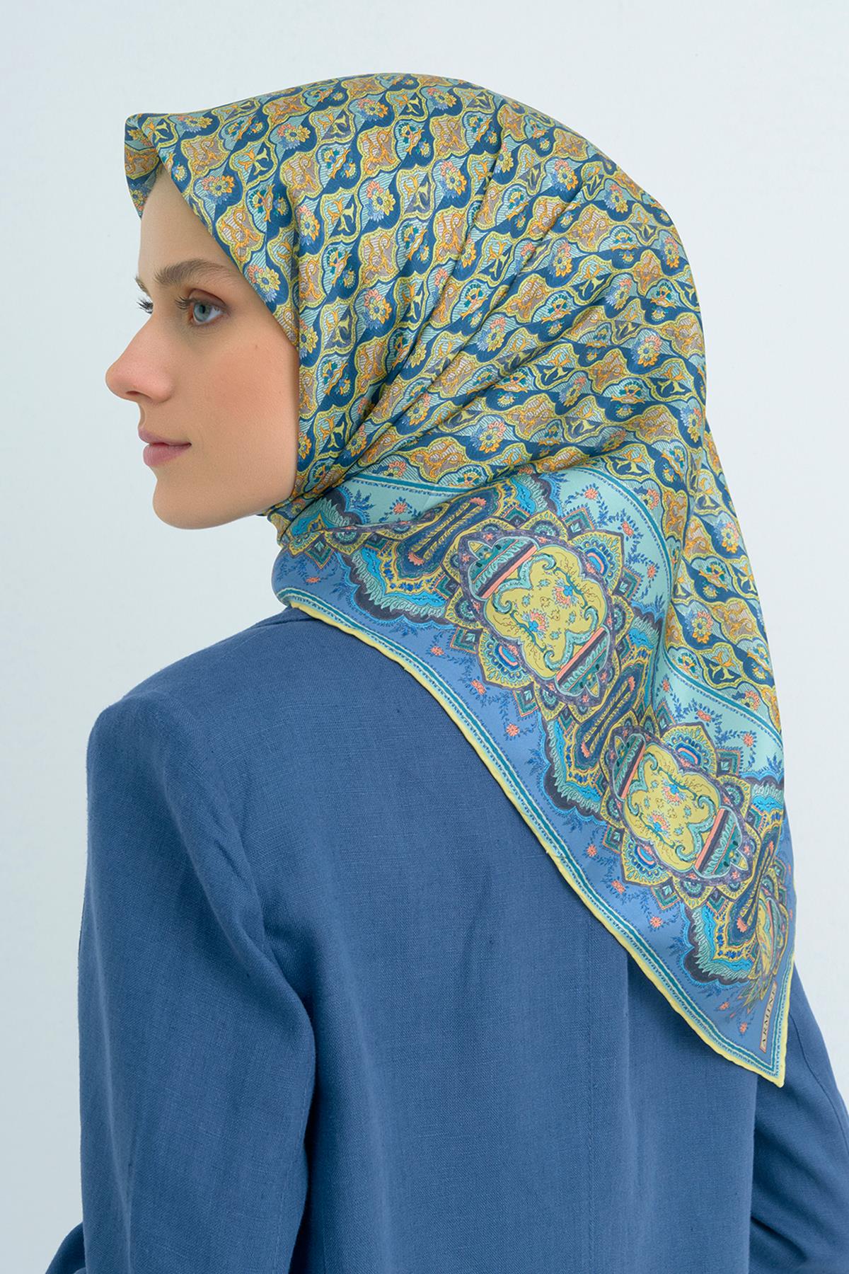 Armine İpek Eşarp 2026 İlkbahar-Yaz - 9518D-82 - Tivil