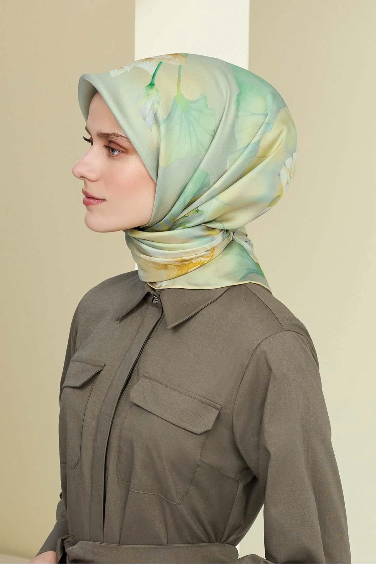 Armine İpek Eşarp 2026 İlkbahar-Yaz - 9505D-81 - Tivil