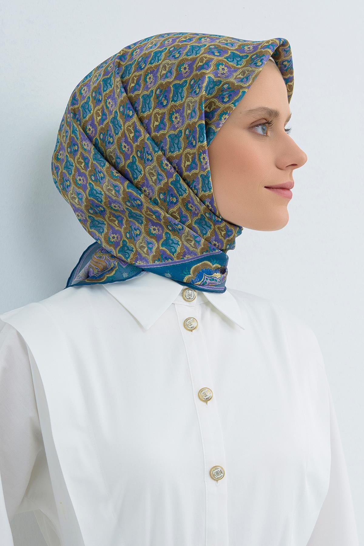 Armine İpek Eşarp 2026 İlkbahar-Yaz - 9518D-80 - Sura