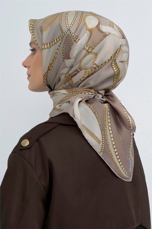 Armine İpek Eşarp 2026 İlkbahar-Yaz - 9531D-86 - Tivil
