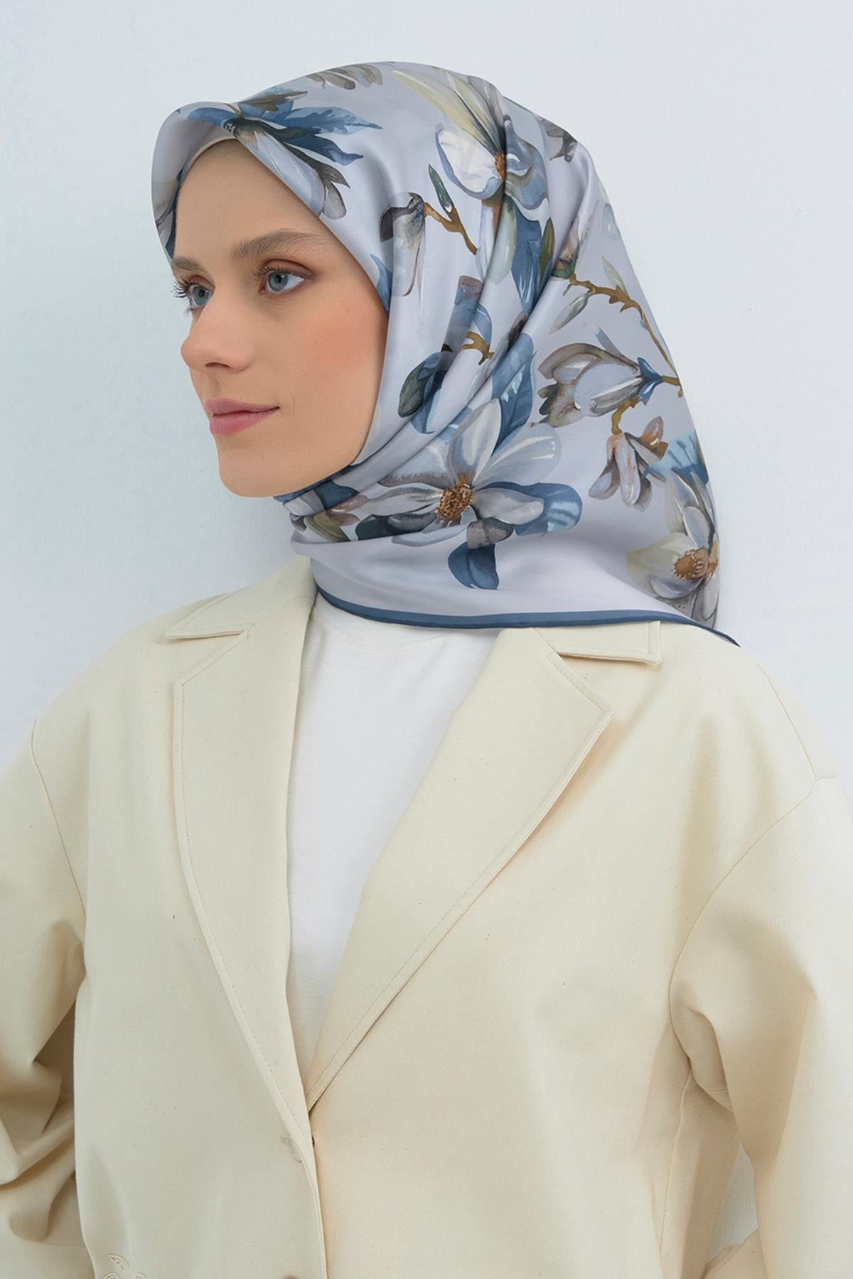 Armine İpek Eşarp 2026 İlkbahar-Yaz - 9524D-01 - Tivil