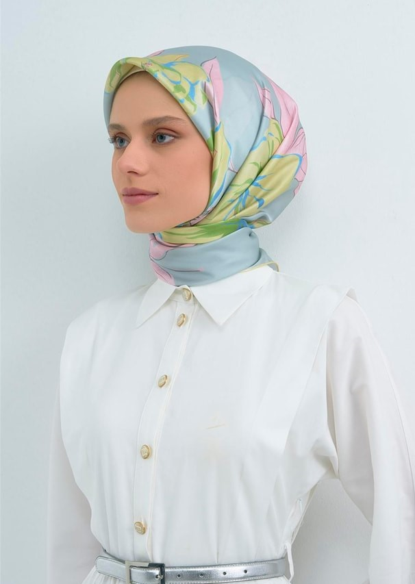 Armine İpek Eşarp 2026 İlkbahar-Yaz - 9509D-80 - Sura
