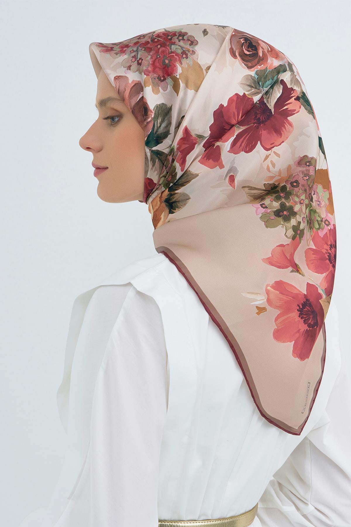 Armine İpek Eşarp 2026 İlkbahar-Yaz - 9520D-06 - Tivil