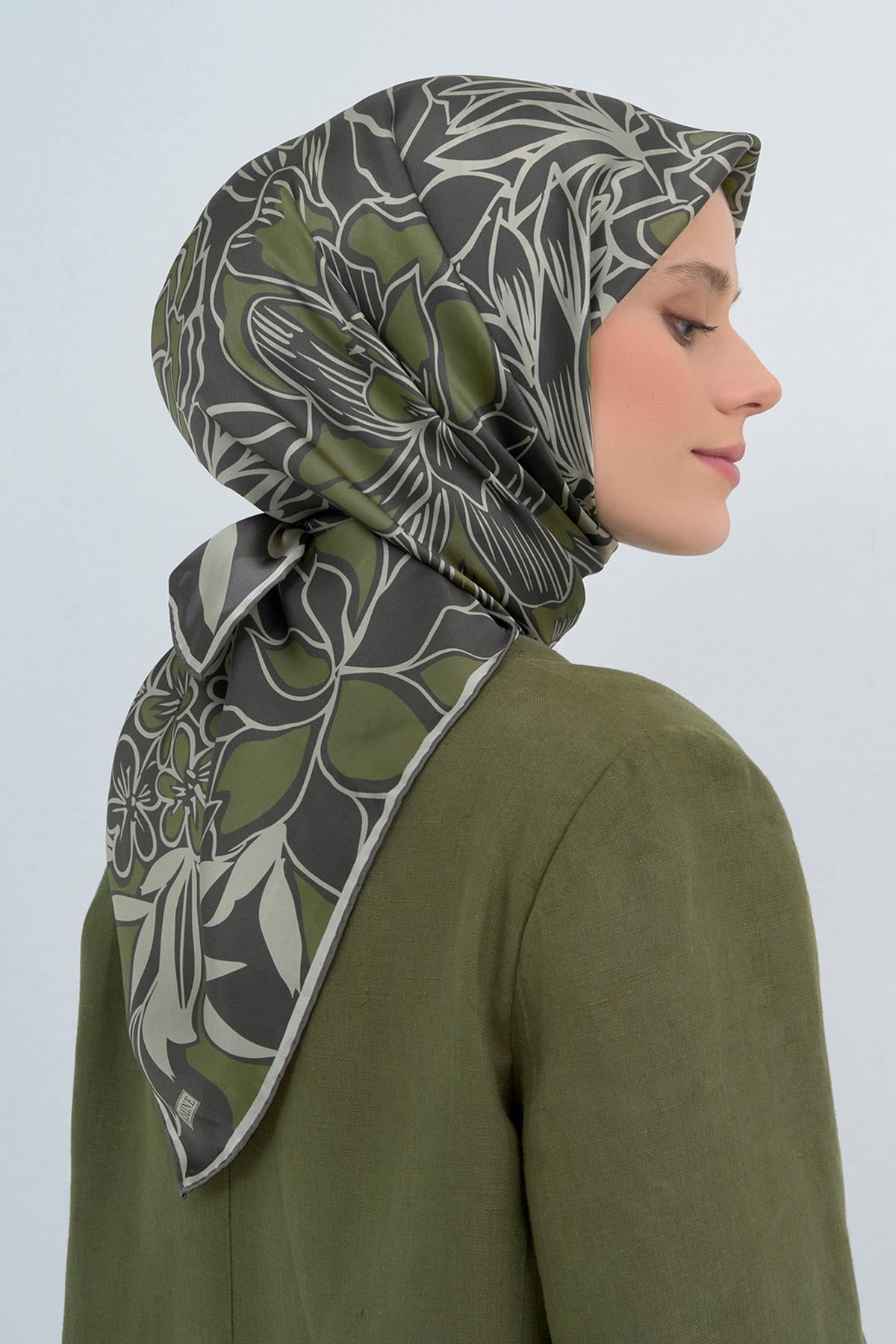 Armine İpek Eşarp 2026 İlkbahar-Yaz - 9539D-35 - Sura