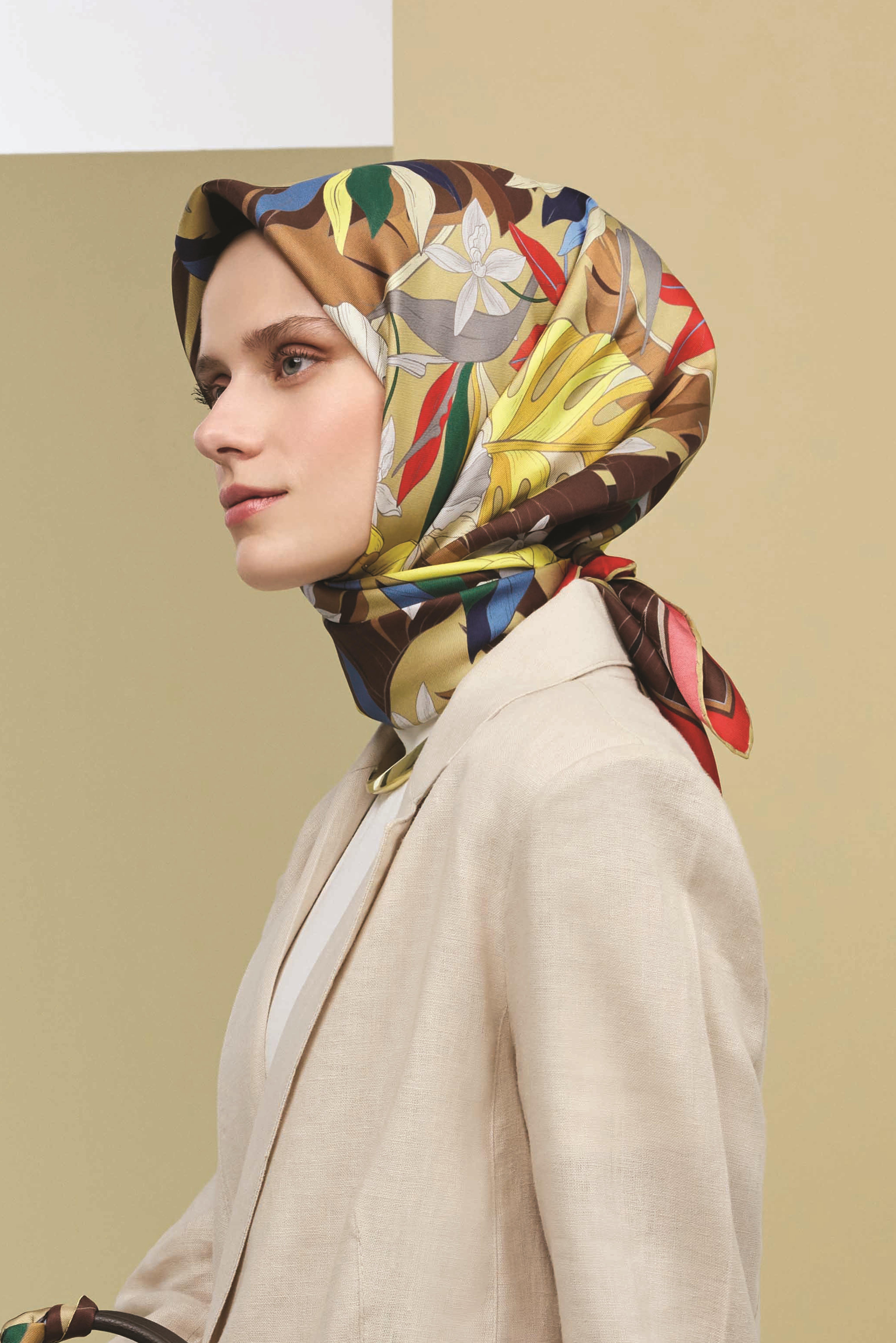Armine İpek Eşarp 2026 İlkbahar-Yaz - 9500D-86 - Tivil