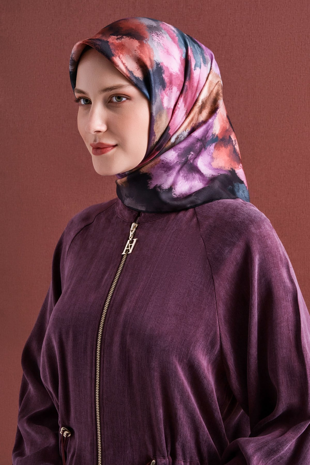 Armine İpek Eşarp 2026/2027 Sonbahar Kış - 9613DT-03 - Tivil