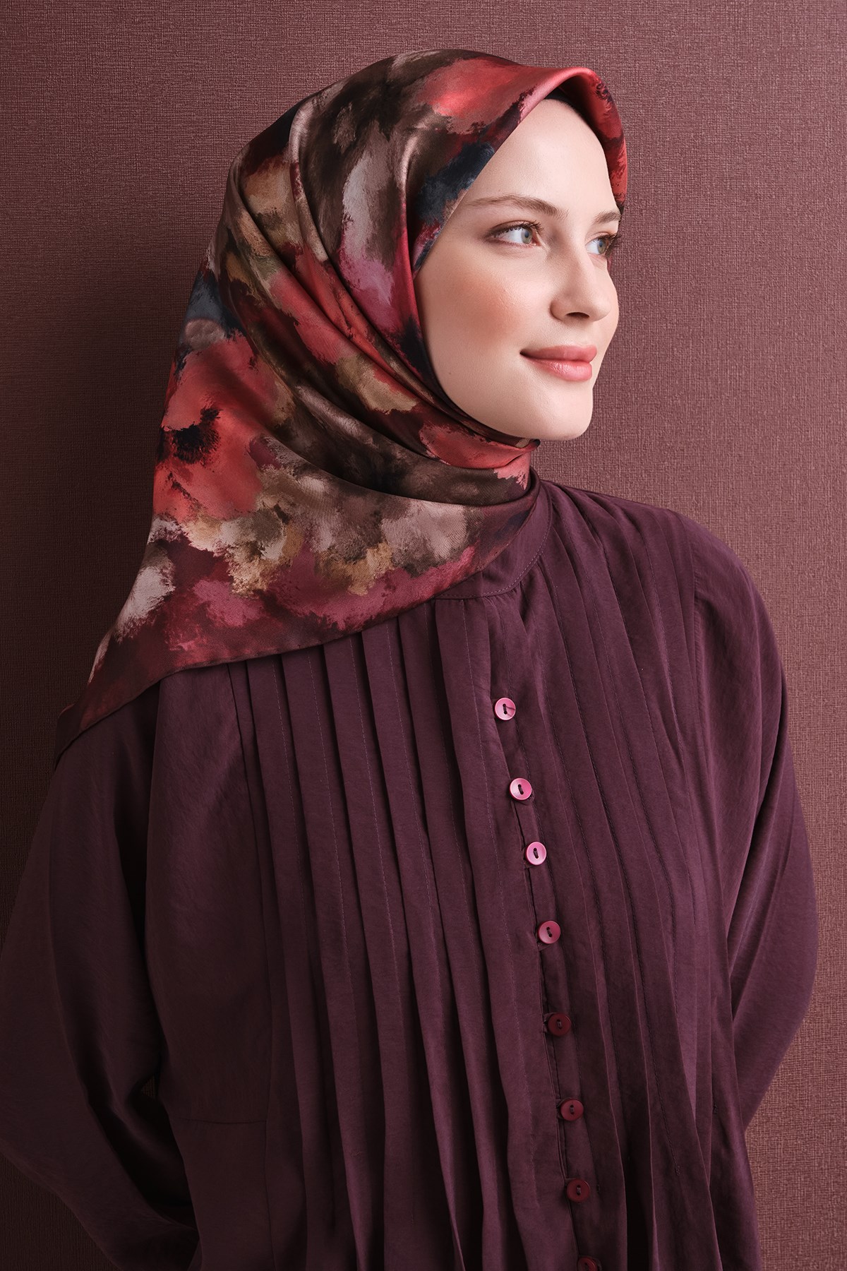 Armine İpek Eşarp 2026/2027 Sonbahar Kış - 9613DT-04 - Tivil