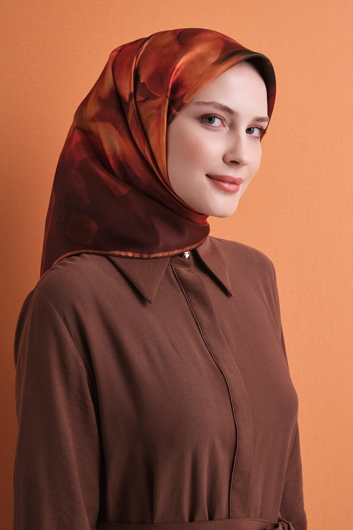 Armine İpek Eşarp 2026/2027 Sonbahar Kış - 9603DT-22 - Tivil