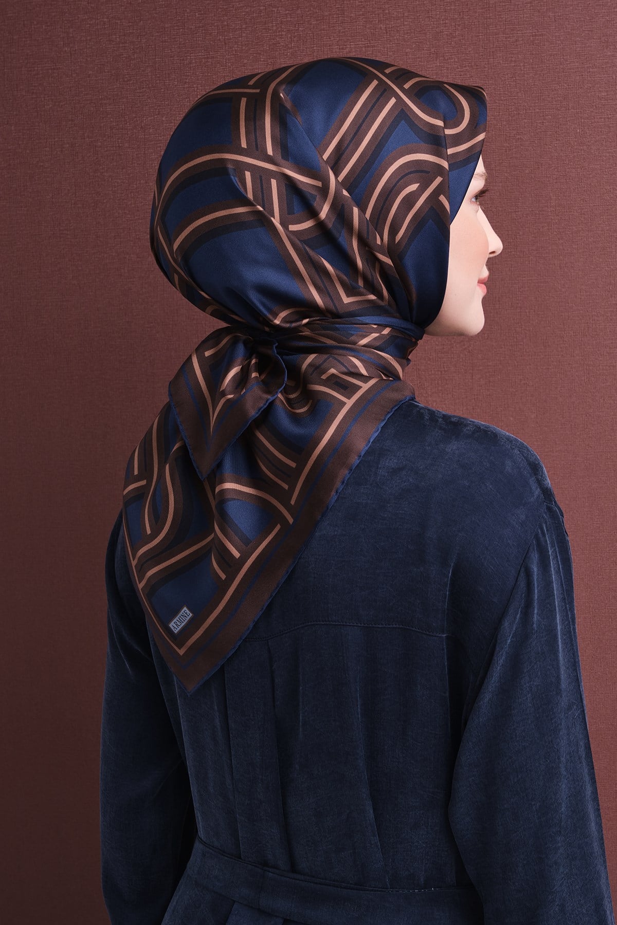 Armine İpek Eşarp 2026/2027 Sonbahar Kış - 9614DT-52 - Tivil