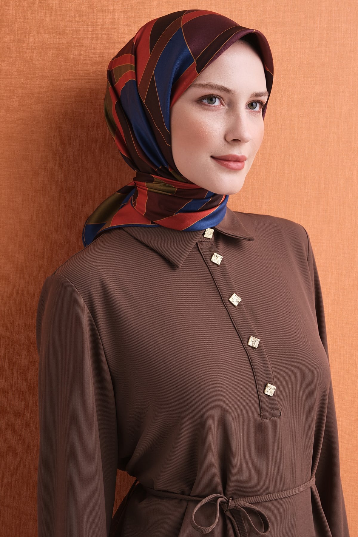 Armine İpek Eşarp 2026/2027 Sonbahar Kış - 9633DT-82 - Tivil