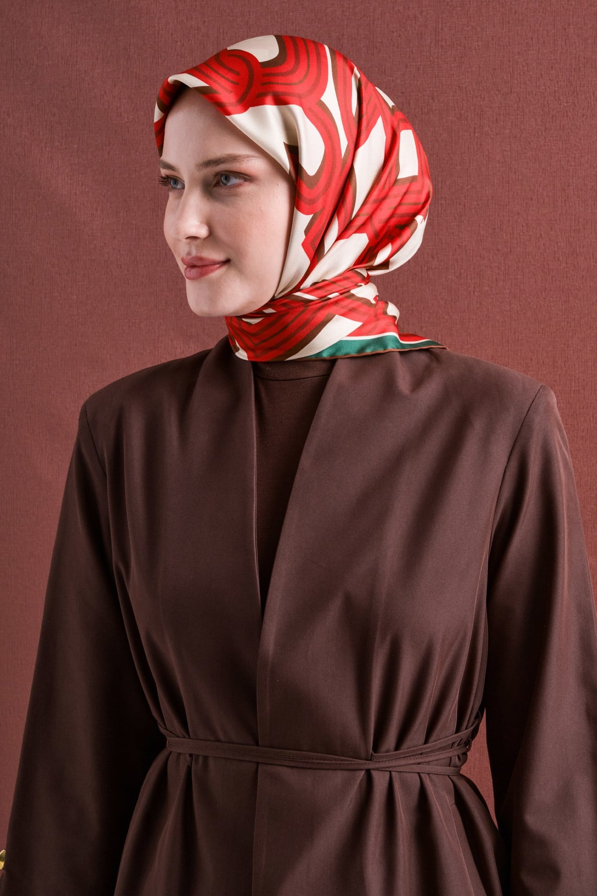 Armine İpek Eşarp 2026/2027 Sonbahar Kış - 9614DT-82 - Tivil