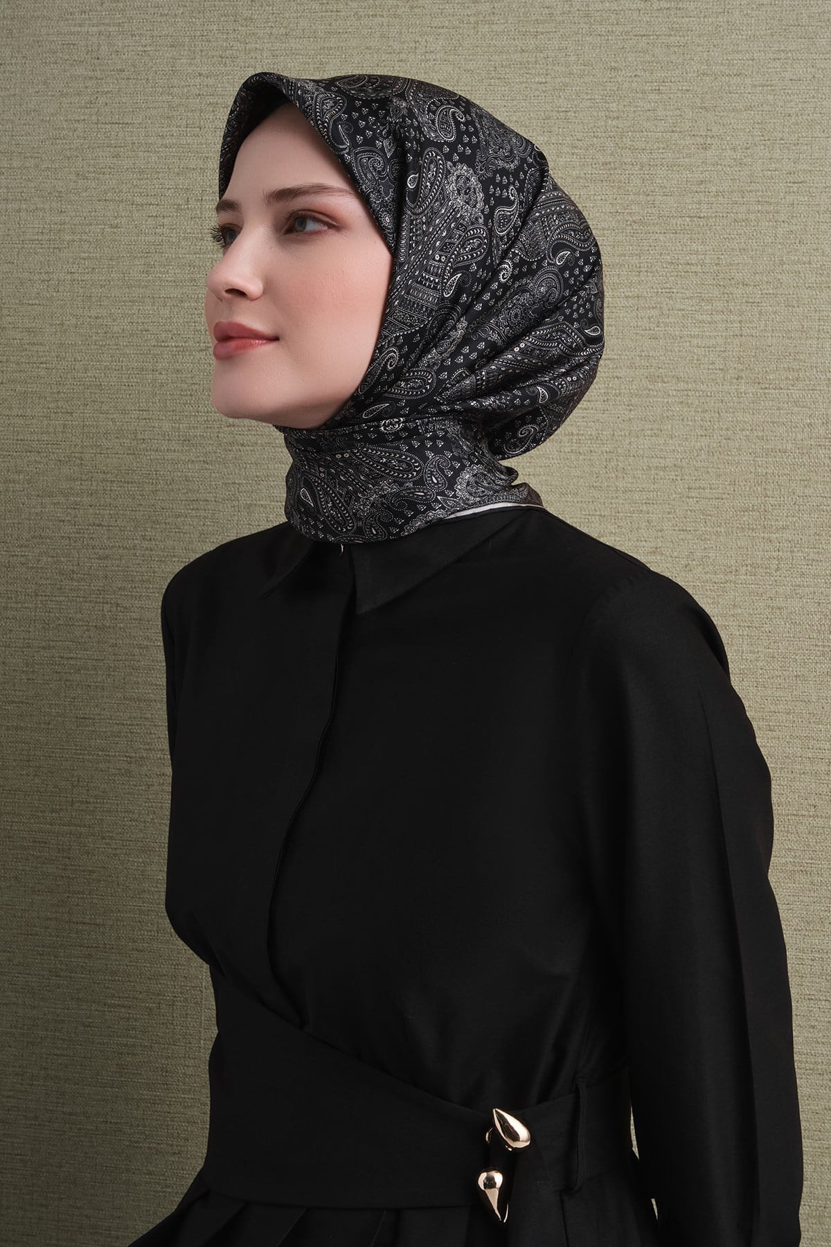 Armine İpek Eşarp 2026/2027 Sonbahar Kış - 9631D-83 - Tivil