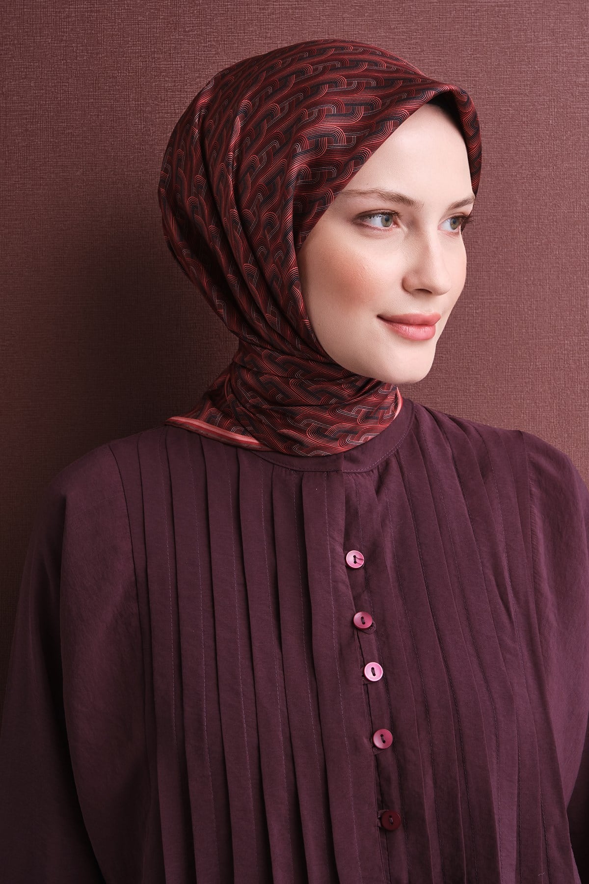 Armine İpek Eşarp 2026/2027 Sonbahar Kış - 9604DT-03 - Tivil