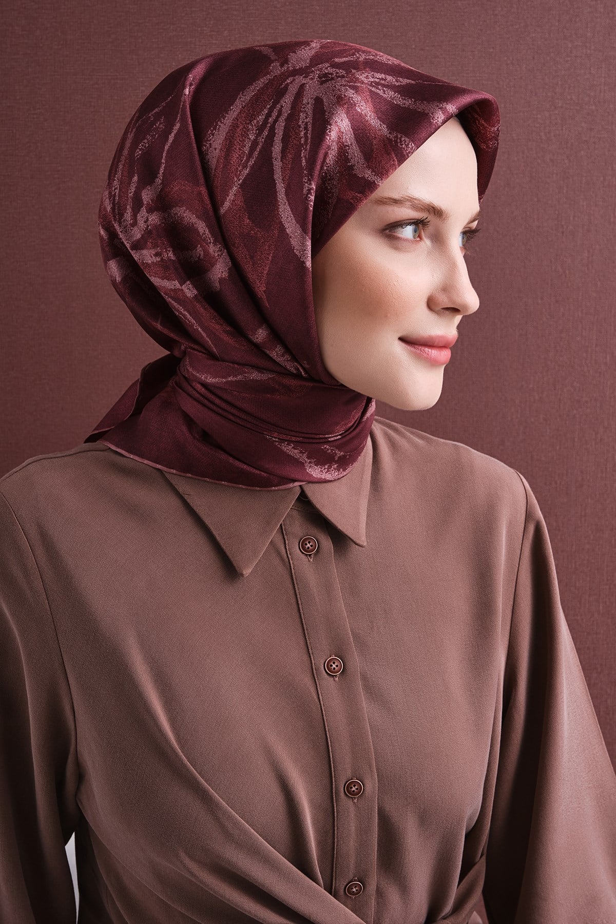 Armine İpek Eşarp 2026/2027 Sonbahar Kış - 9600DT-50 - Tivil